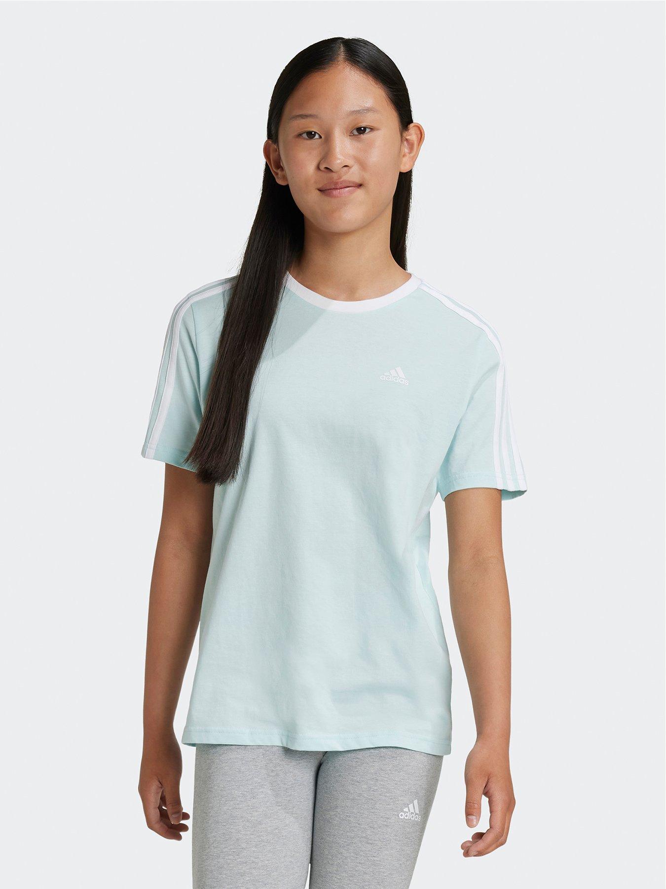 adidas-sportswear-older-girls-3-stripe-boyfriend-t-shirt-turquoise-green