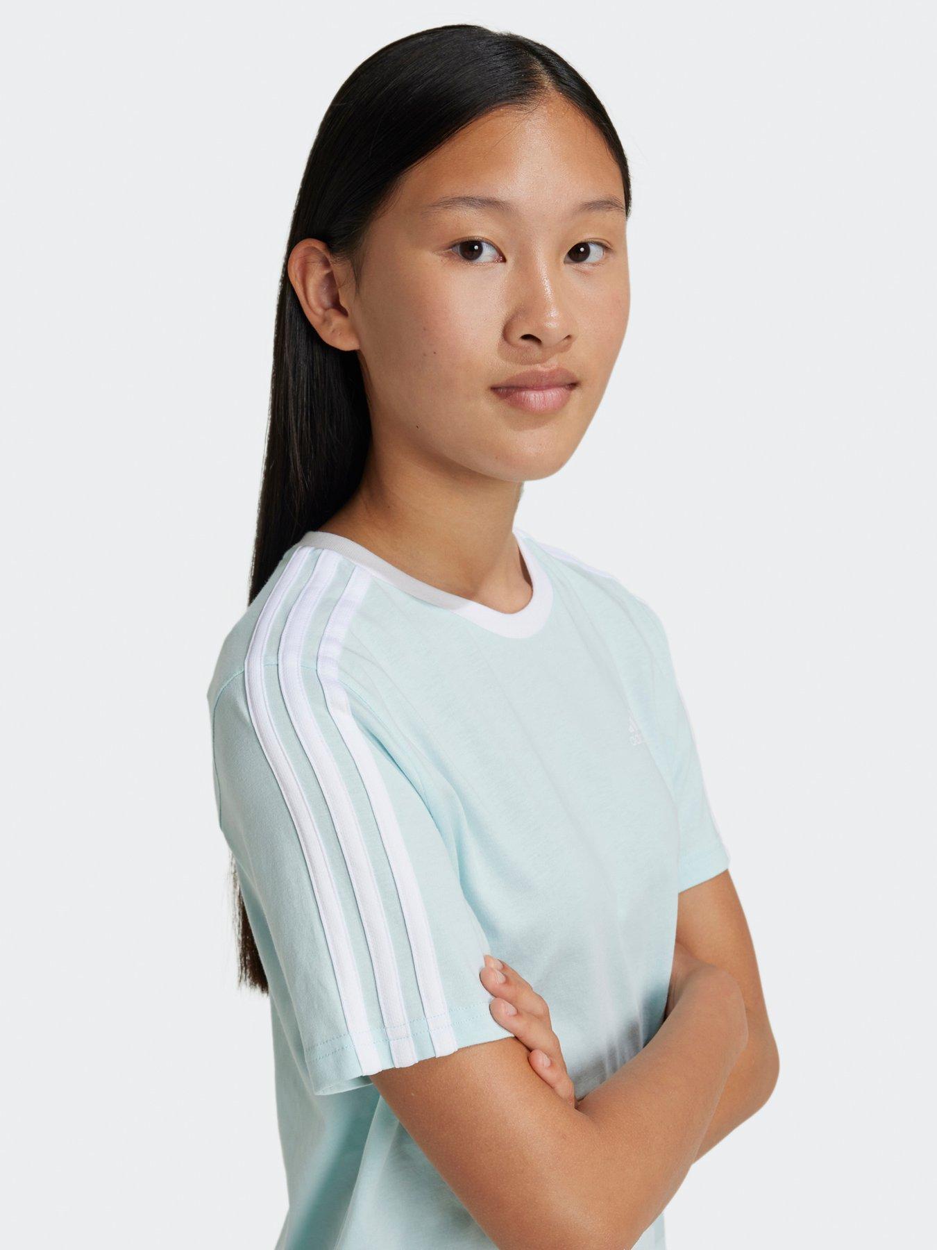 adidas-sportswear-older-girls-3-stripe-boyfriend-tee-turquoisedetail