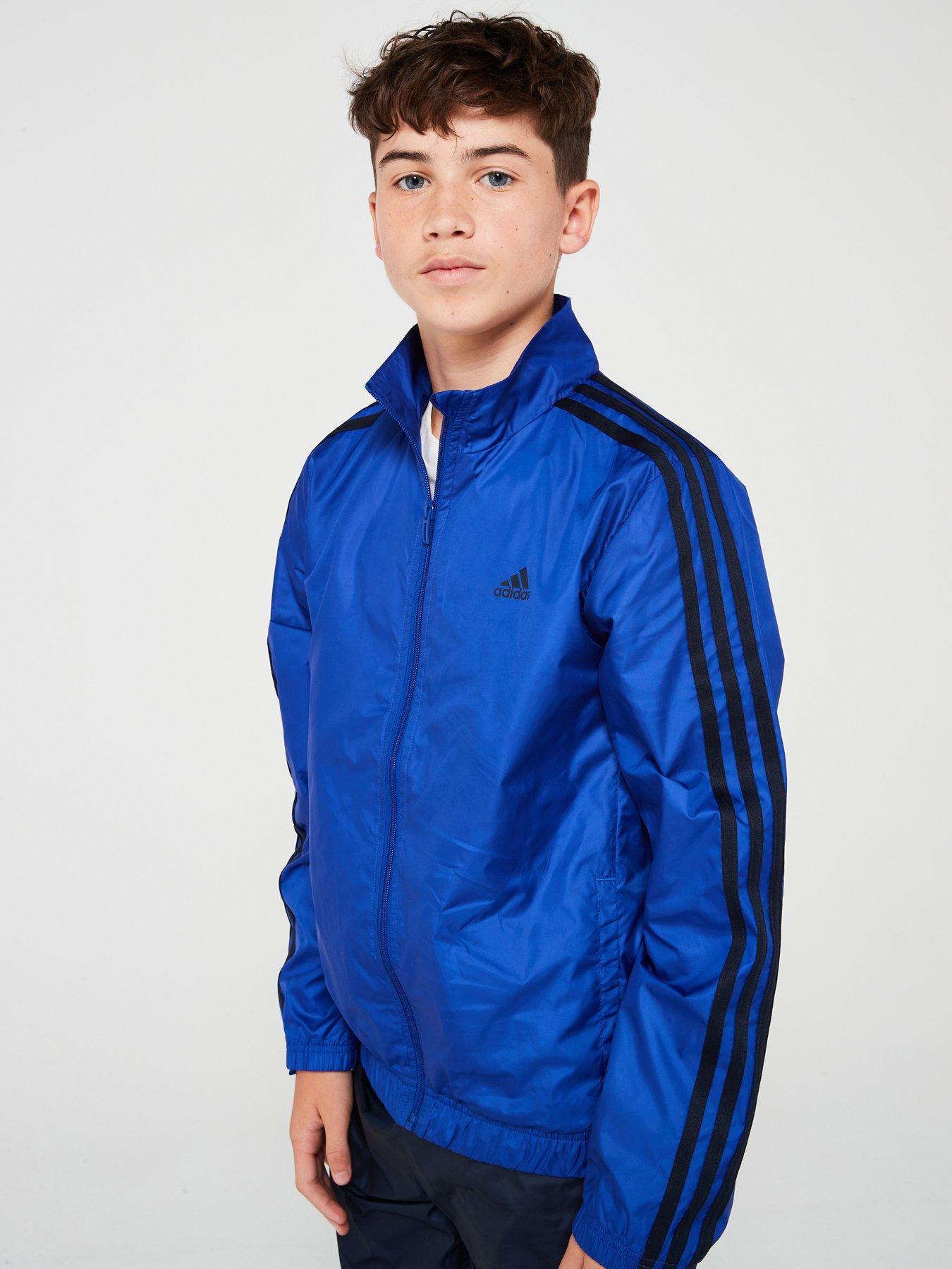 adidas-sportswear-junior-unisex-essentials-woven-tracksuit-blueback