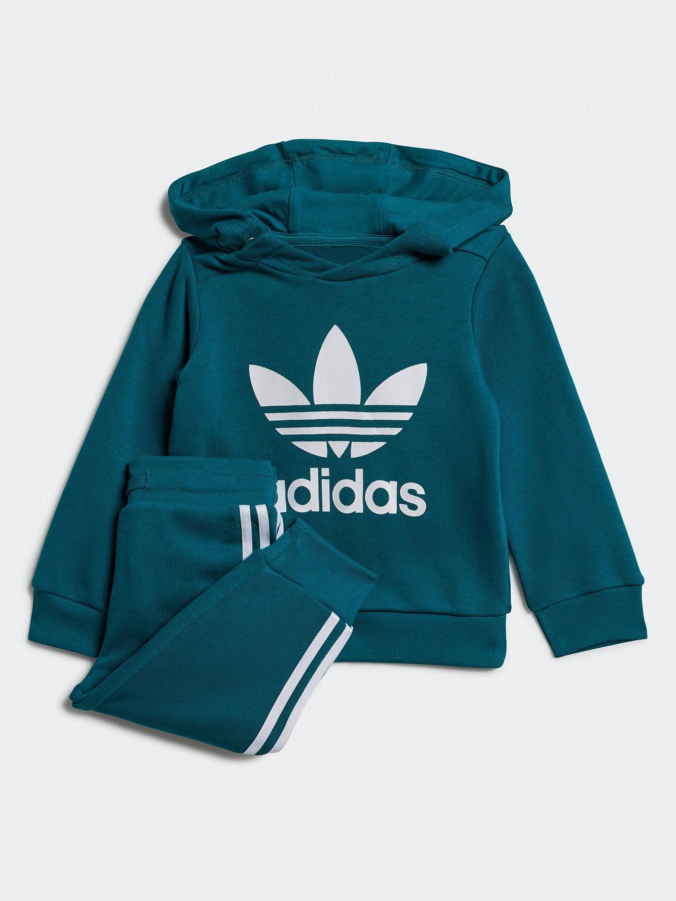 adidas-originals-infant-unisex-hoodie-set-green