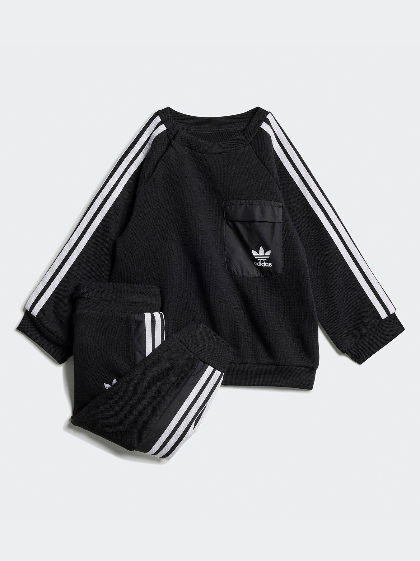 adidas-originals-infant-unisex-crew-set-black