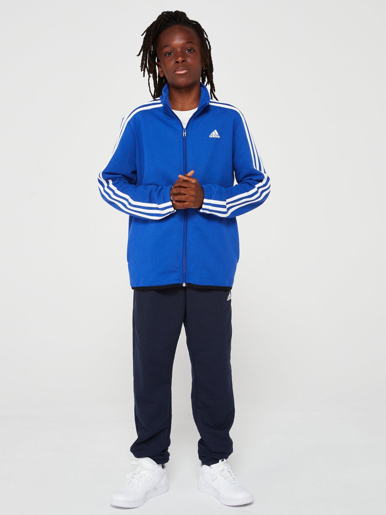 adidas-sportswear-junior-boys-essentials-tracksuit-blueback