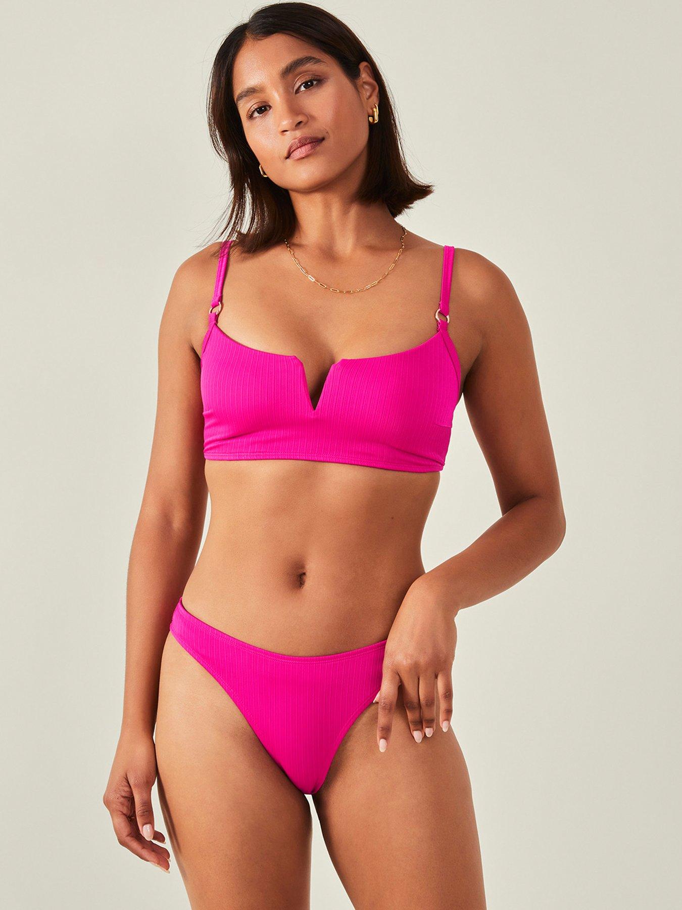 accessorize-pink-rib-v-crop-top