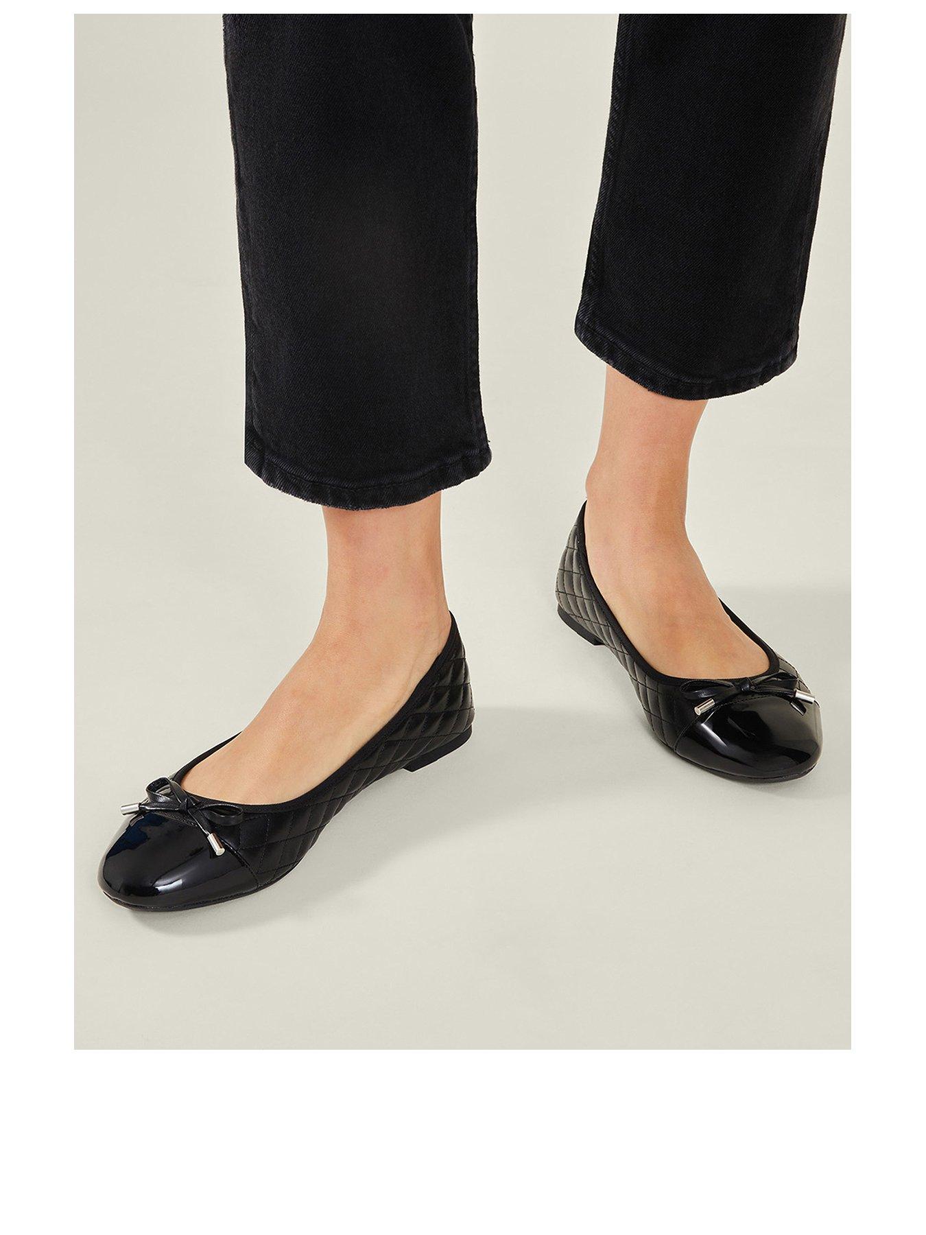 accessorize-quilted-ballet-flats-blackstillFront