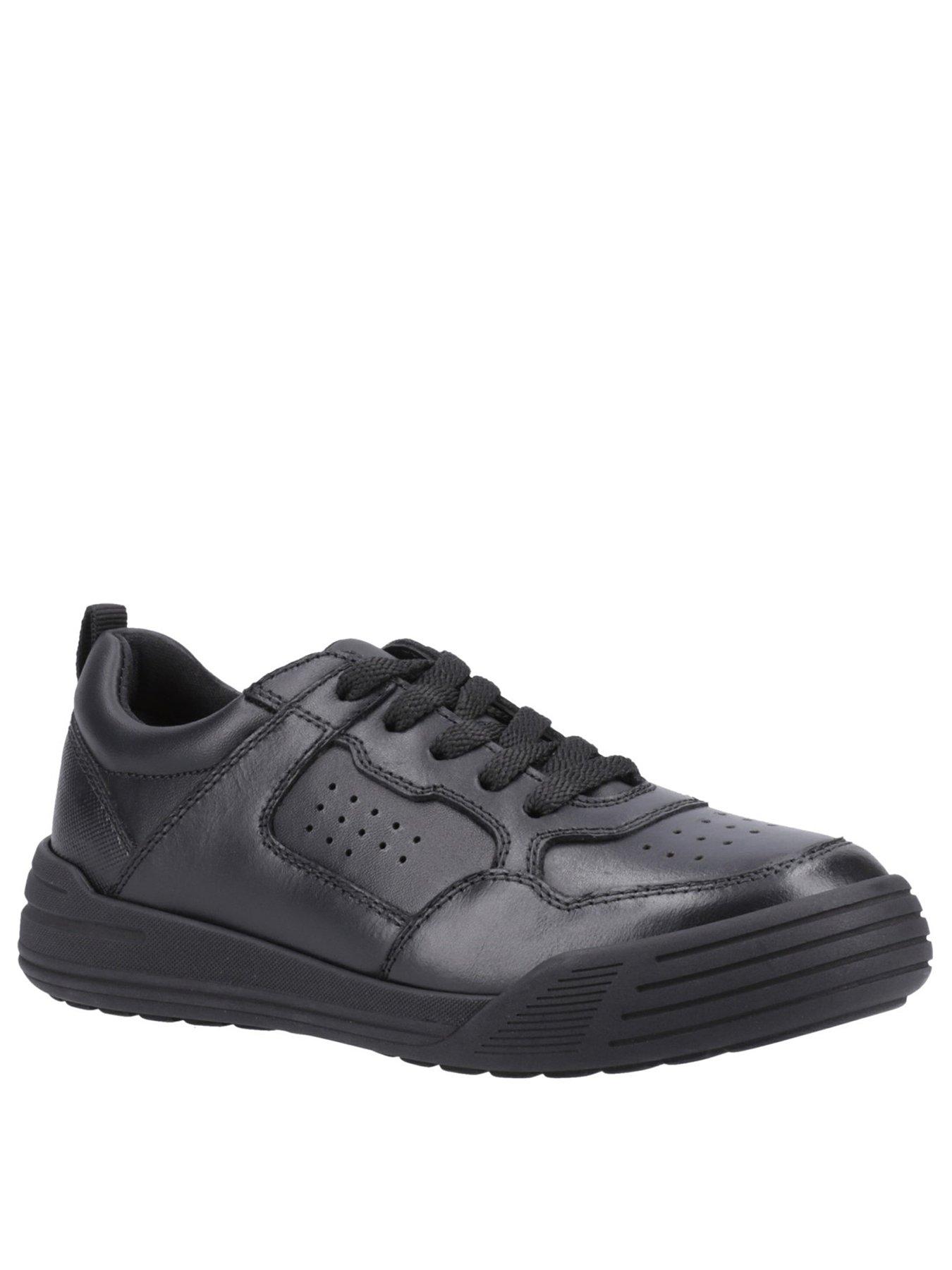 Image 2 of 4 of Hush Puppies Shane Snr School Shoe - Black