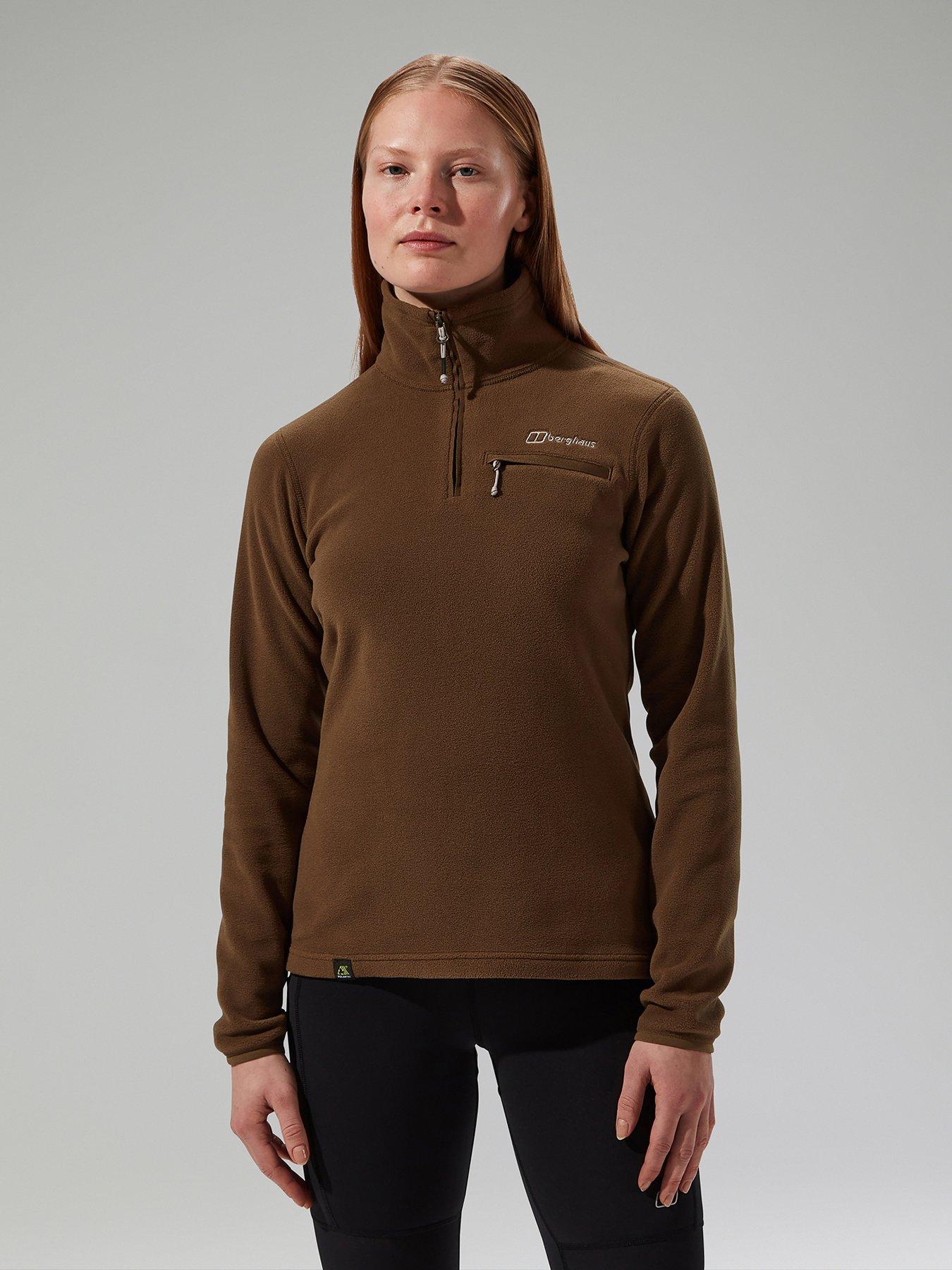 berghaus-womens-prism-20-micro-half-zip-brown