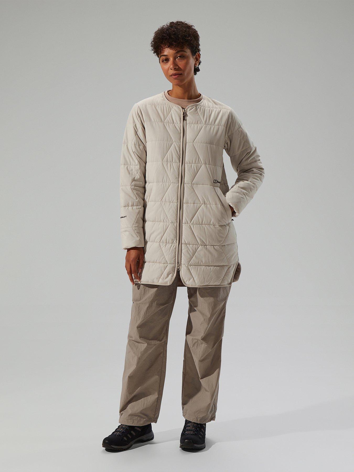 Womens Netherdene Quilted Jacket Grey