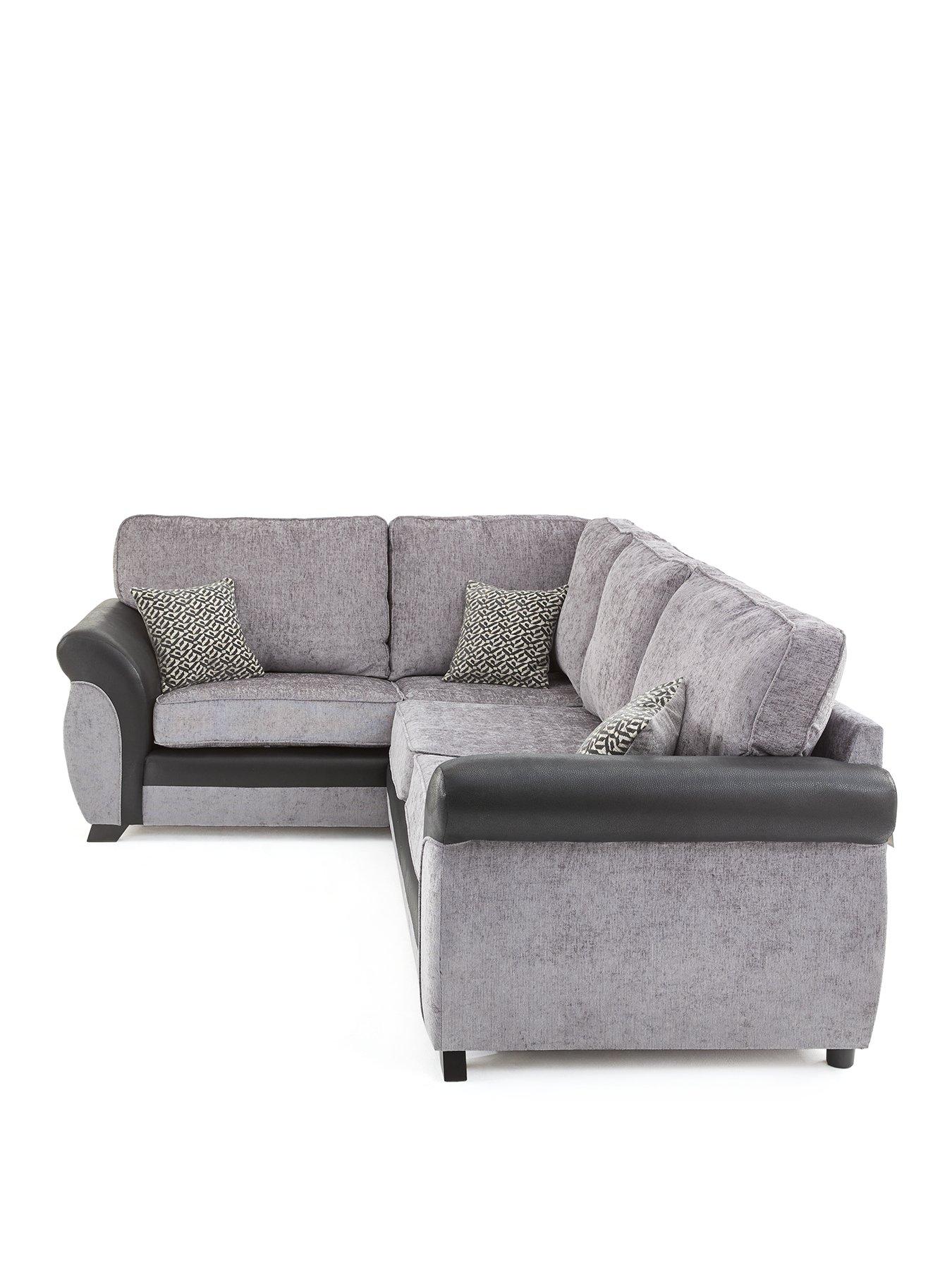 Image 3 of 6 of Very Home Marino Left Hand&nbsp;Standard Back Corner Sofa&nbsp;- Made in the UK