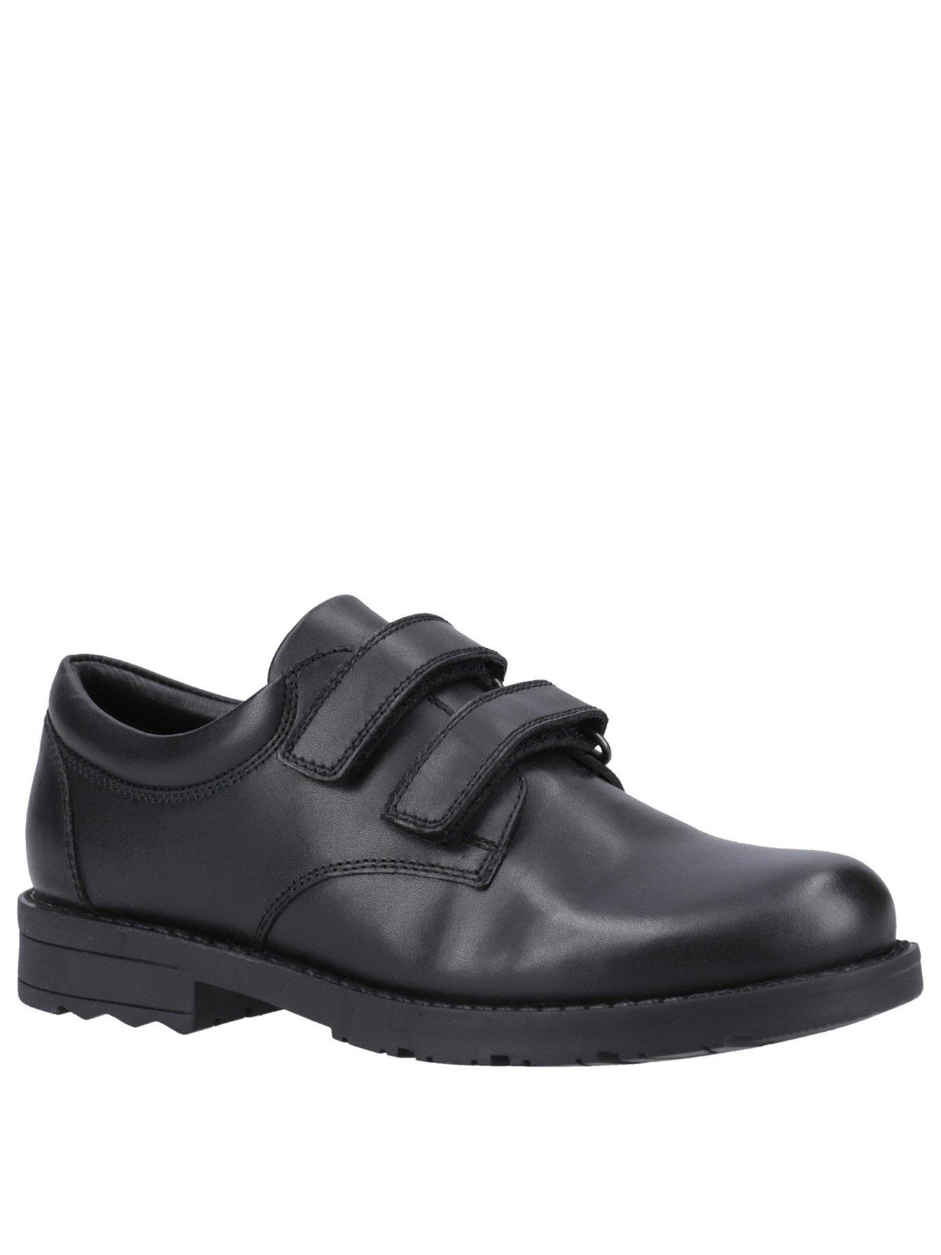 Image 2 of 4 of Hush Puppies Barry Jnr School Shoe - Black