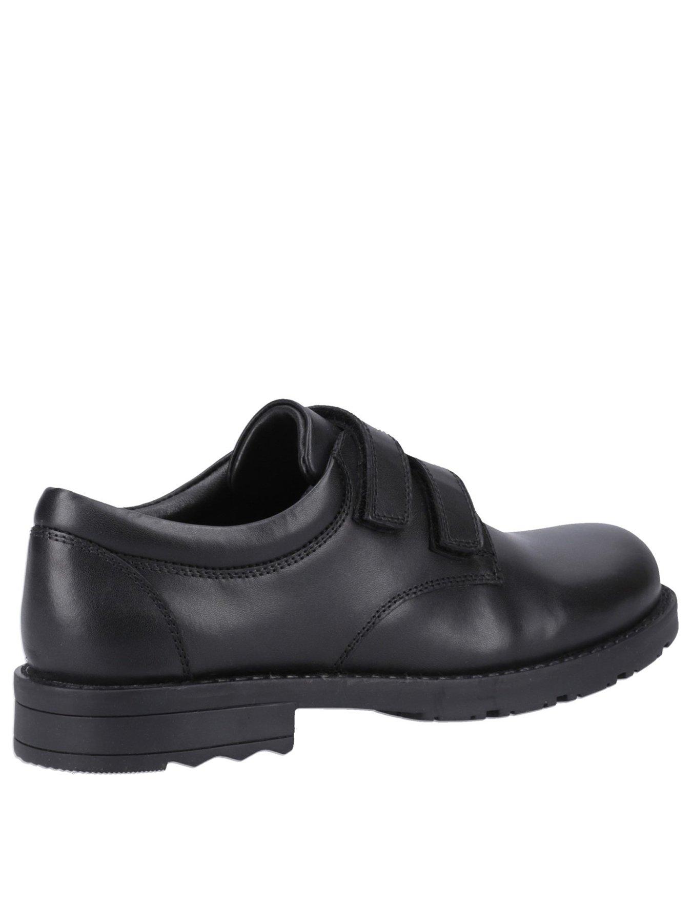 Image 3 of 4 of Hush Puppies Barry Jnr School Shoe - Black