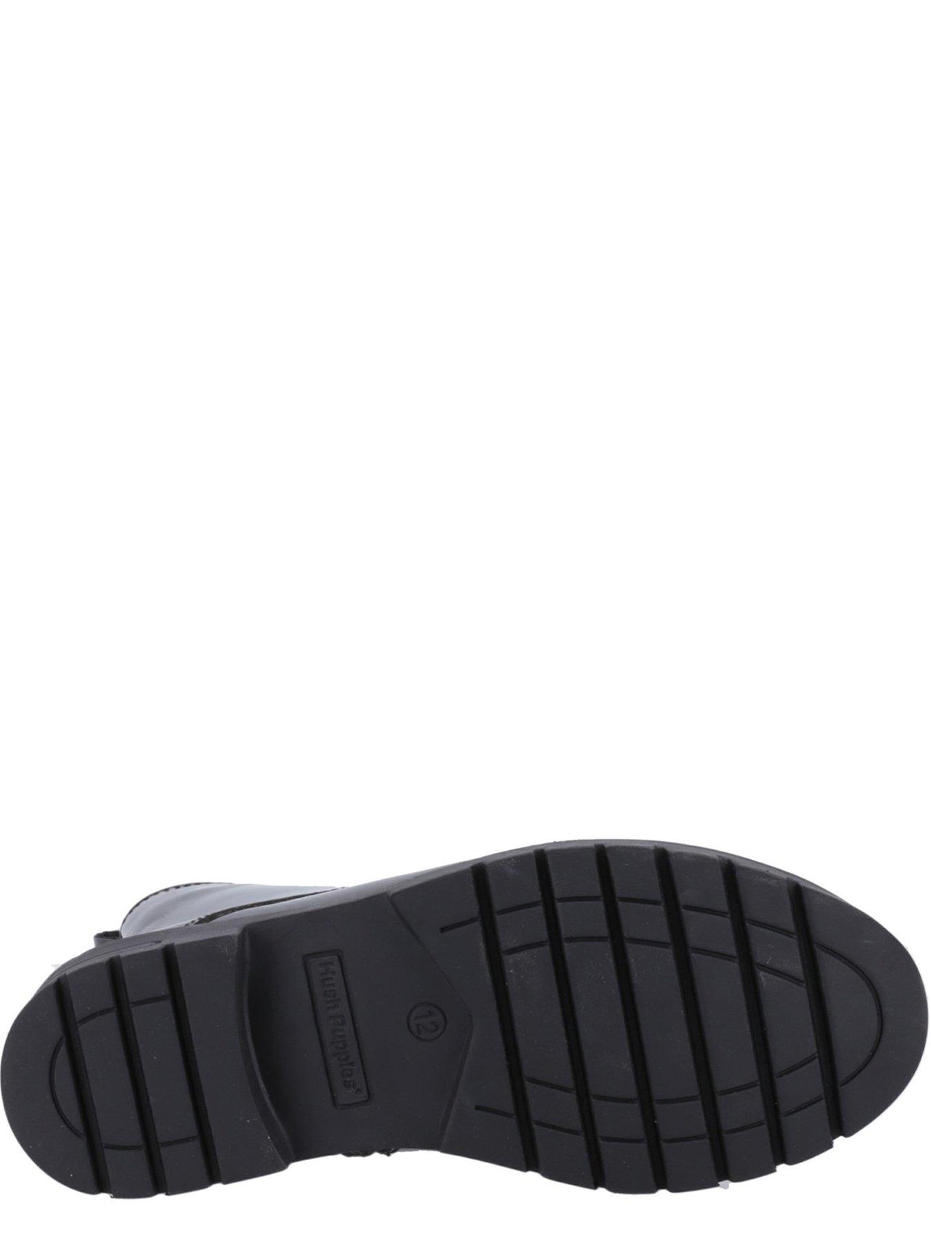 Image 4 of 4 of Hush Puppies Hush Puppies Lauren Snr Patent Lace Up Ankle Boot