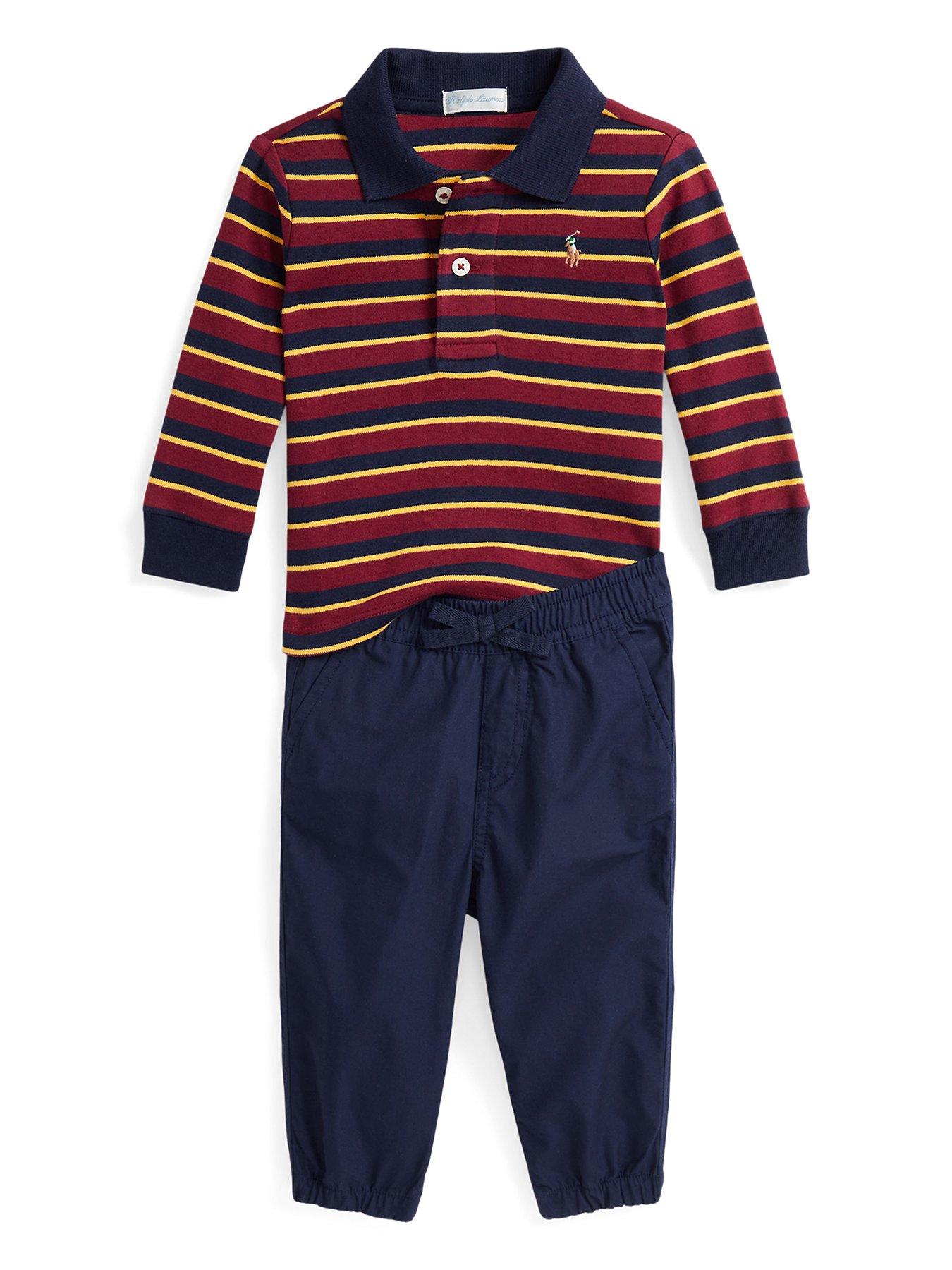 polo-ralph-lauren-baby-boys-stripe-top-and-pant-set-redblue