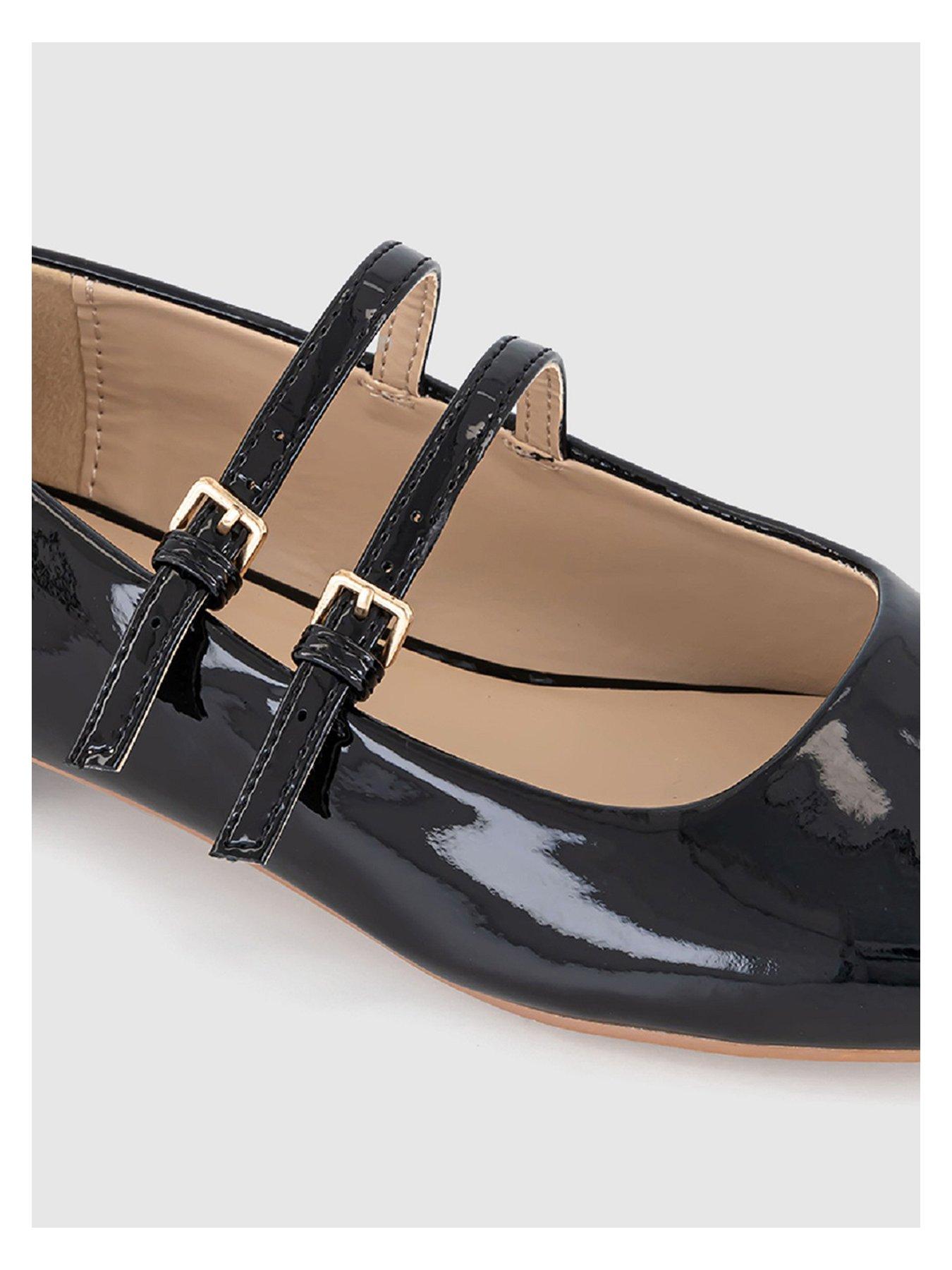 office-frances-two-strap-mary-jane-flat-shoe-blackoutfit