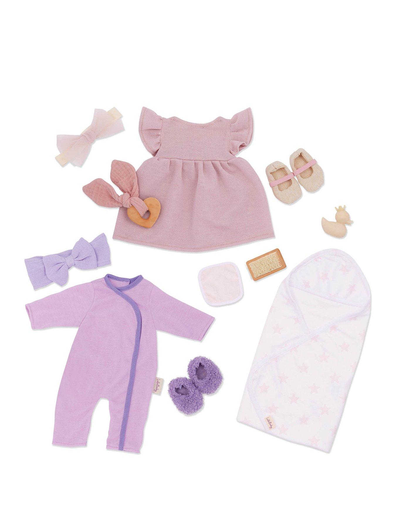 undefined 14" Baby Doll It's A Girl Outfit Accessory Set