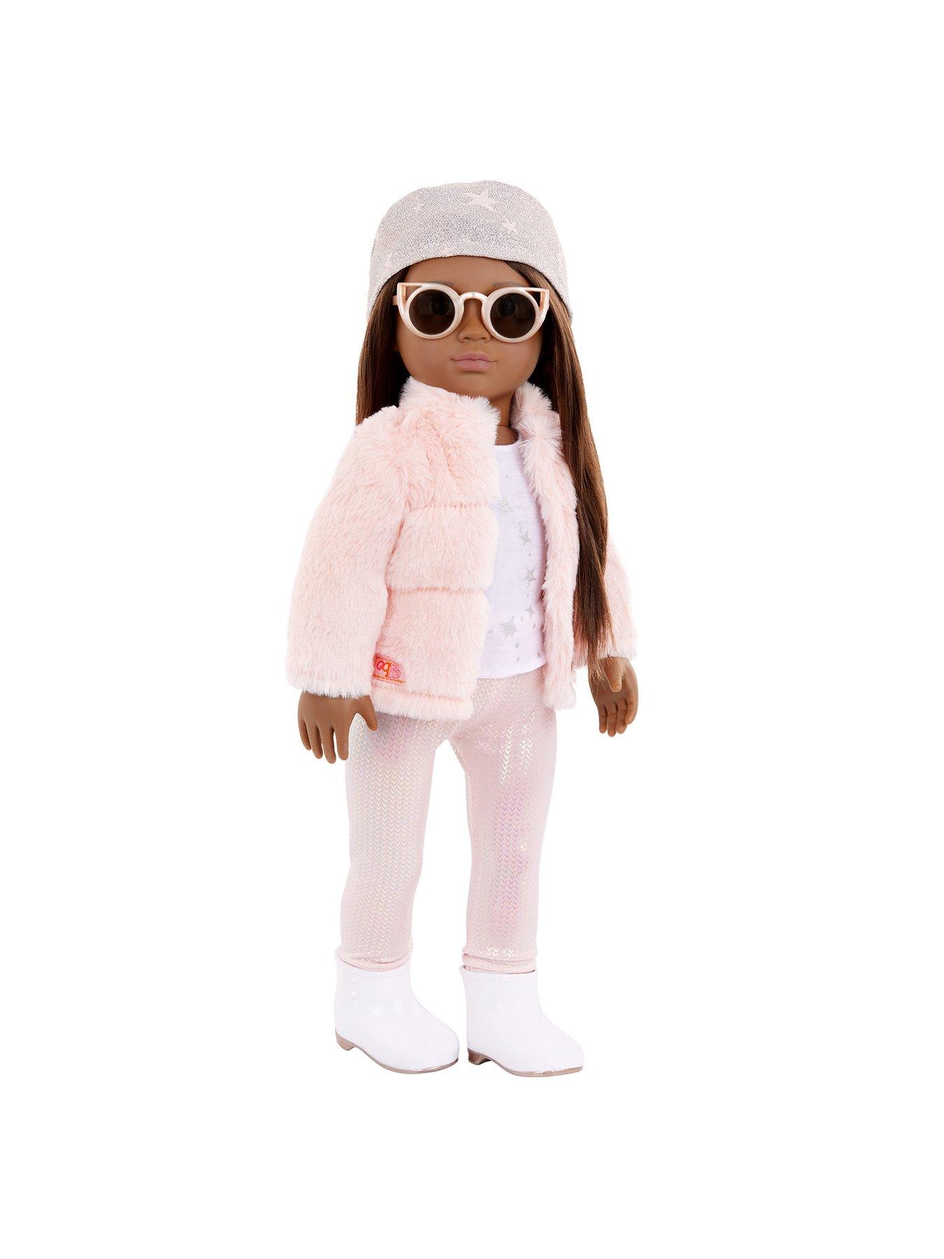 our-generation-fancy-furry-46-cm-doll-pink-coat-outfitoutfit