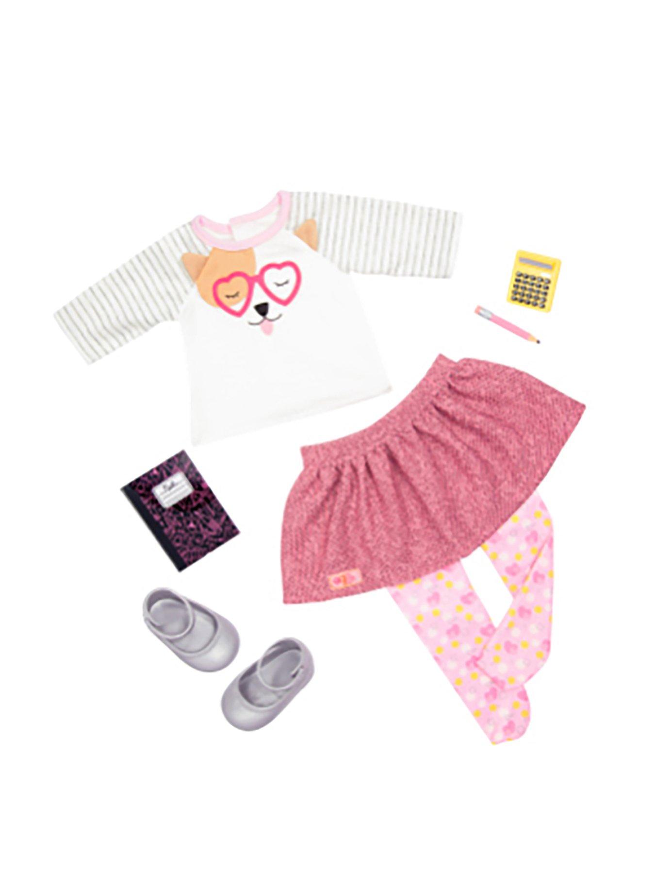 our-generation-classroom-cutie-46-cm-doll-school-outfit