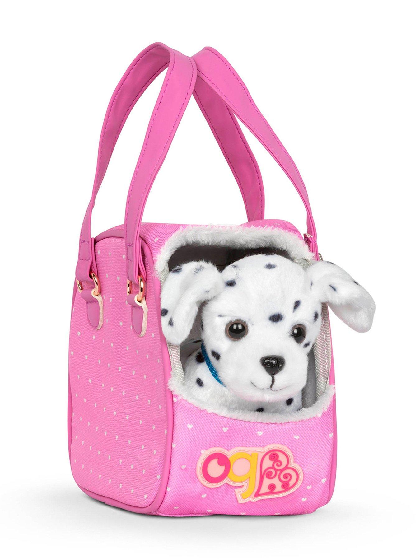 our-generation-dalmatian-hop-in-dog-carrier-46cm-doll-pet-setstillFront