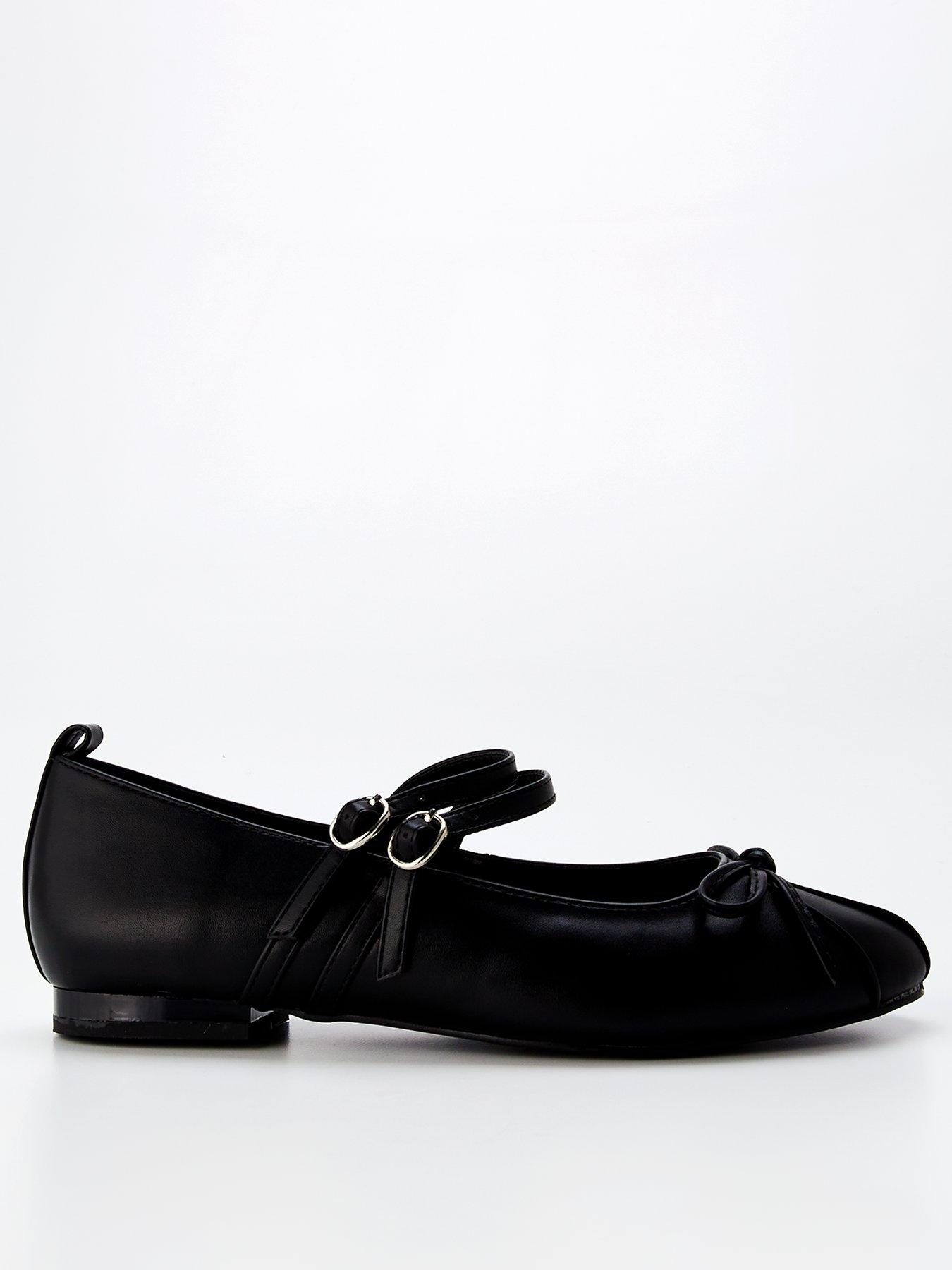 Image of Raid Wide Fit Idol Mary Jane Shoe - Black
