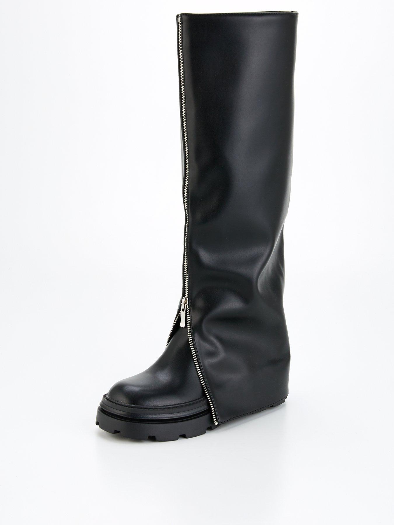 raid-terrain-zip-detail-knee-high-boot-blackstillFront