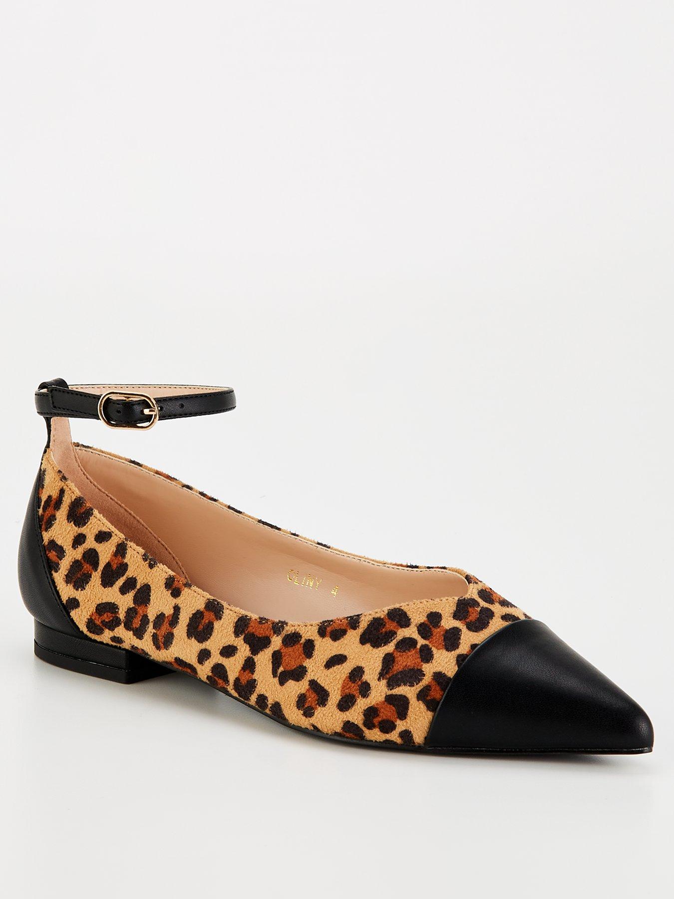 raid-oliny-pointed-toe-flat-shoe-leopardblackstillFront