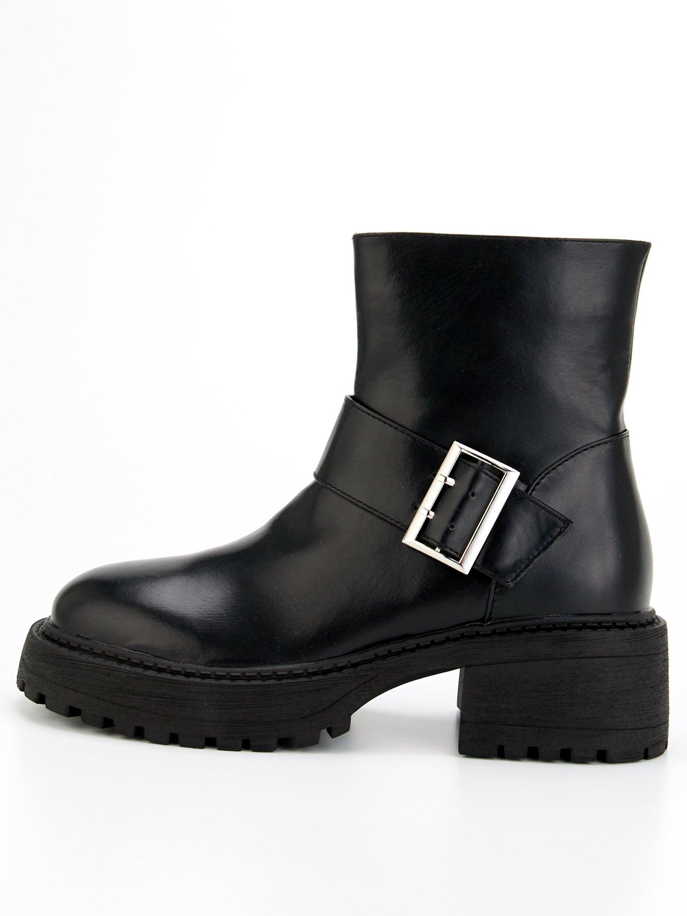 raid-apple-buckle-ankle-boot-black