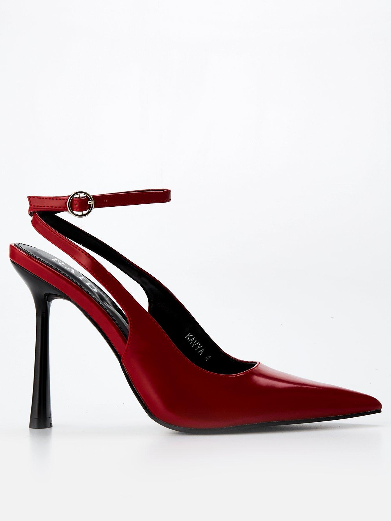 raid-kavya-court-shoes-red