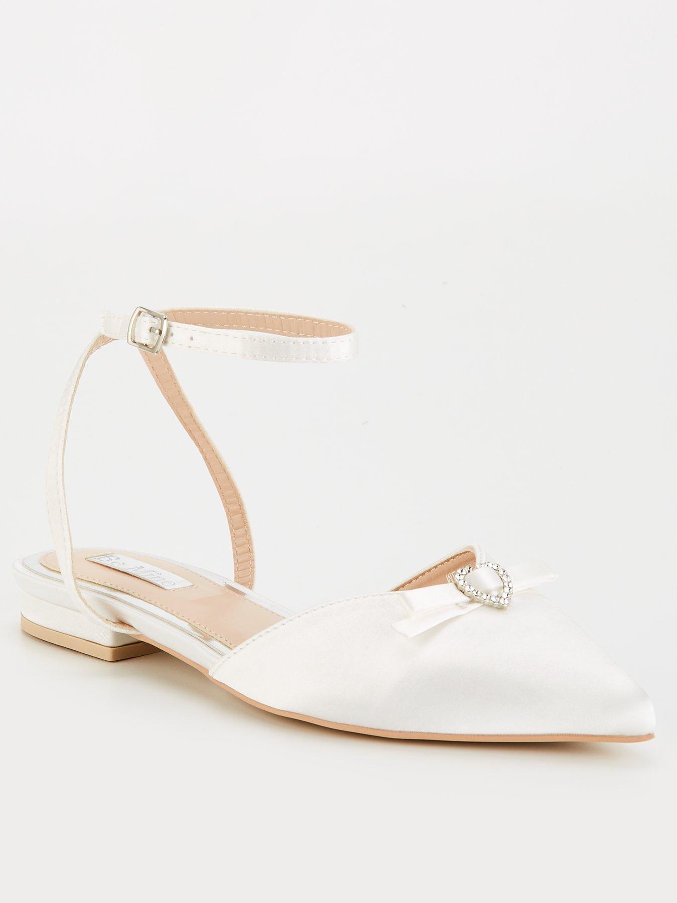 raid-be-mine-wide-fit-indi-flat-shoe-ivory-satinstillFront