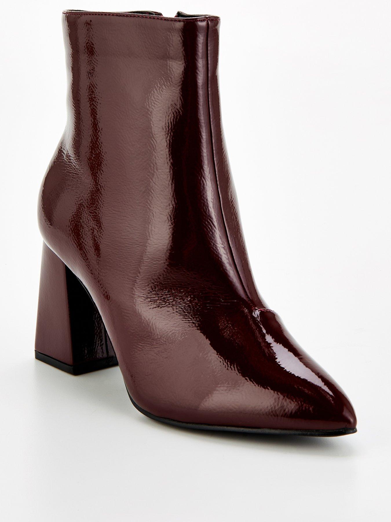 raid-wide-fit-tetlee-ankle-boot-burgundystillFront