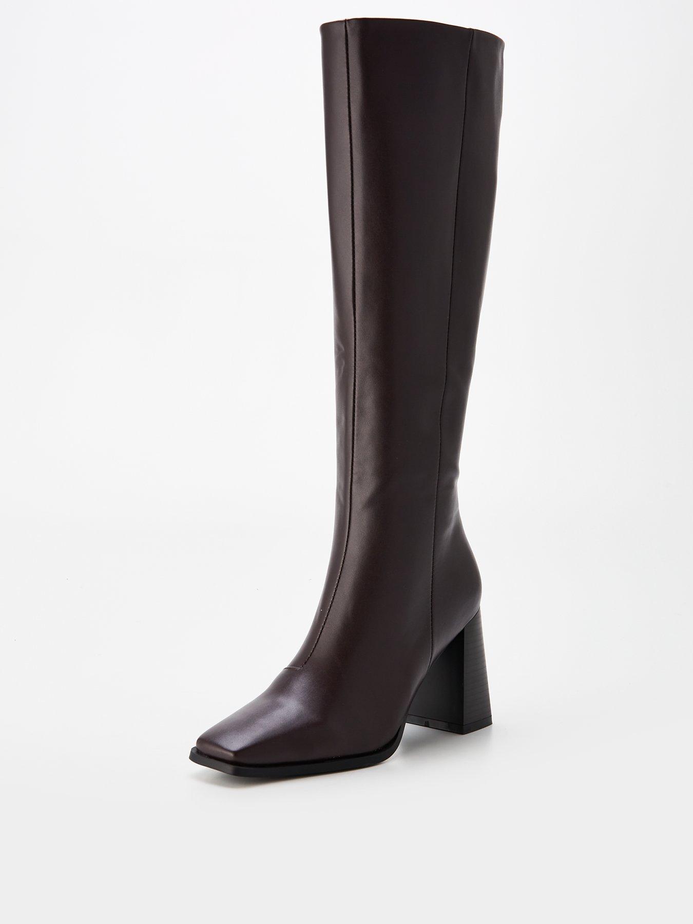 raid-resurge-knee-high-boot-brownstillFront