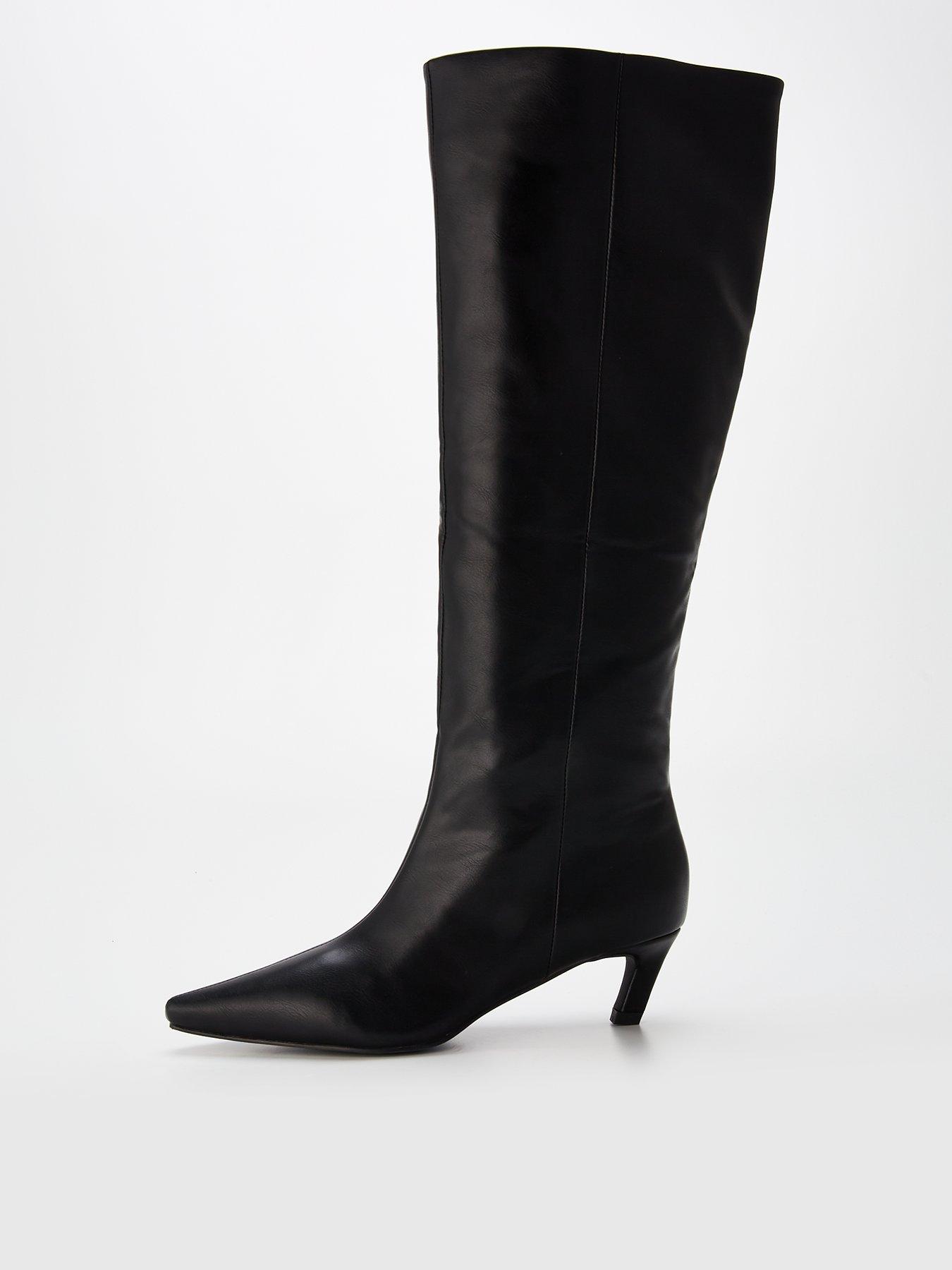 raid-flaura-knee-high-boot-blackfront