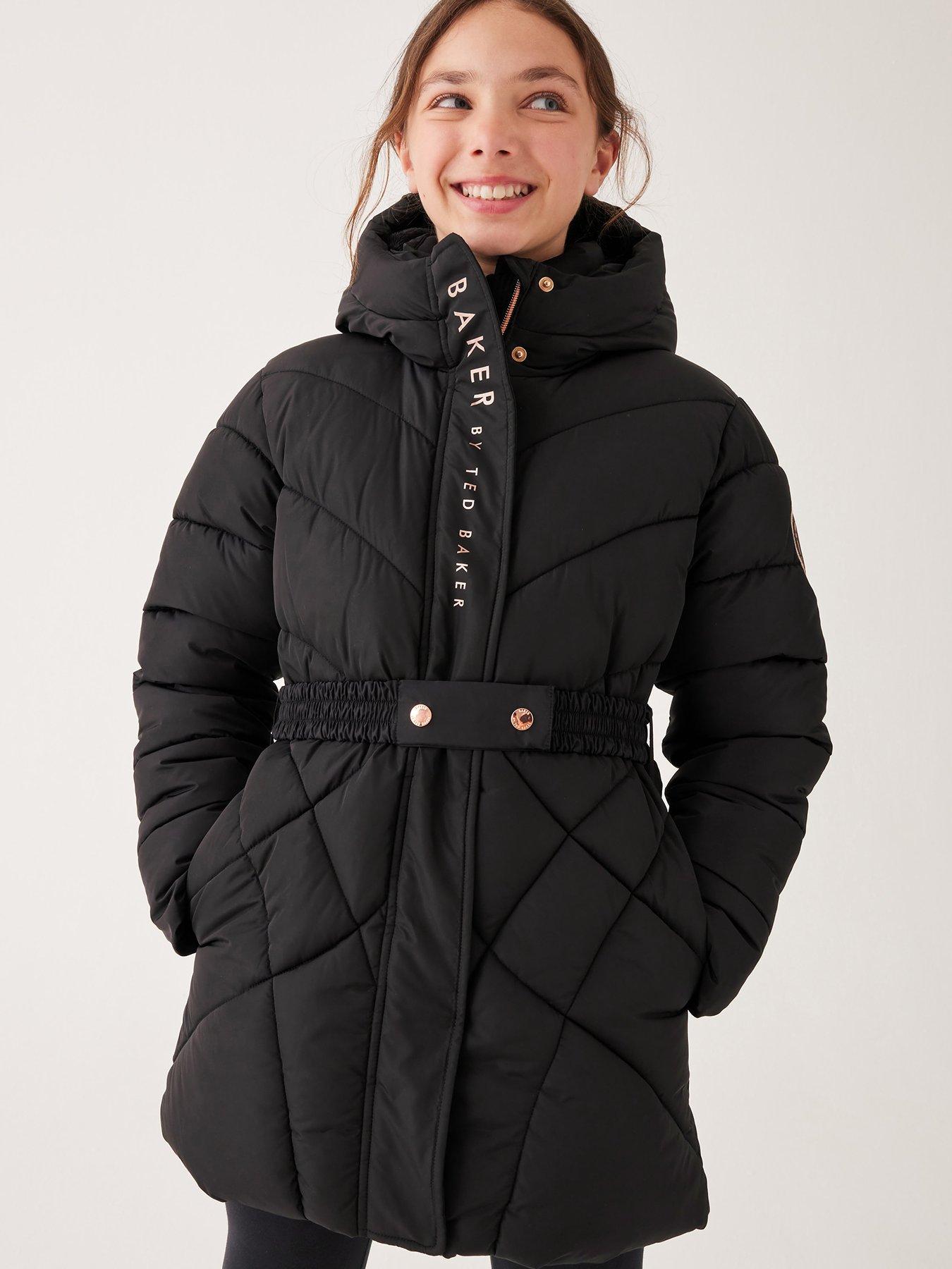 Ted Baker Baker By Ted Baker Older Girls Midweight Padded Coat Black Very Ireland