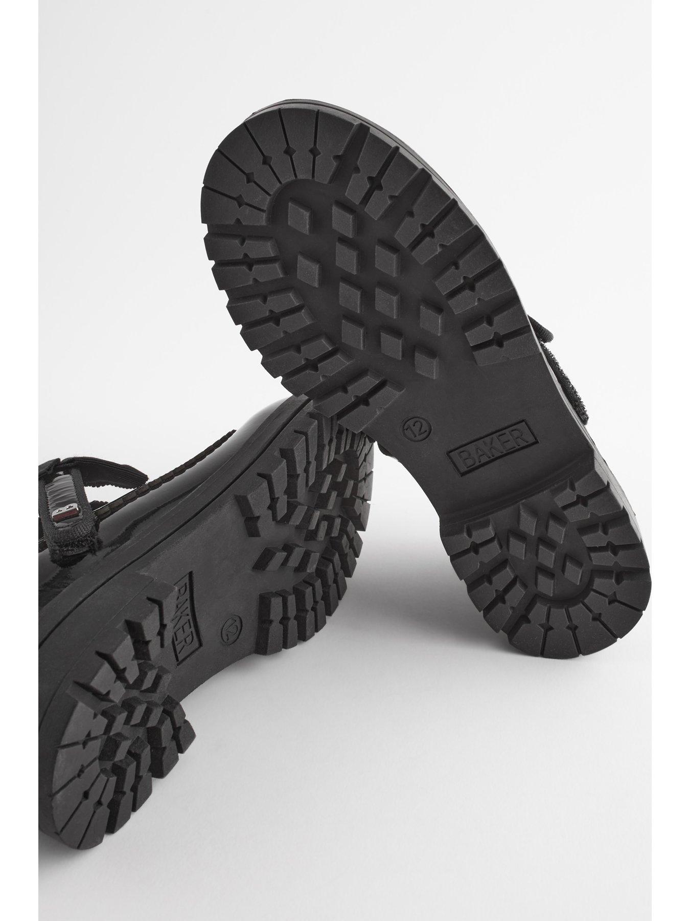 Image 4 of 5 of Ted Baker Girls Bow Chunky Mary Jane School Shoe - Black