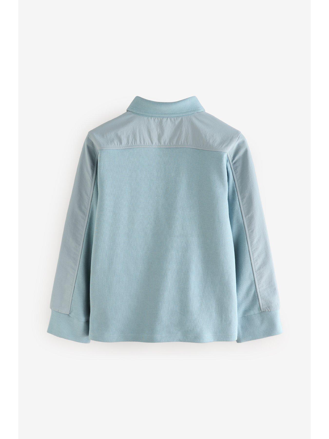 Image 2 of 4 of Ted Baker Boys Long Sleeve Polo Shirt - Blue