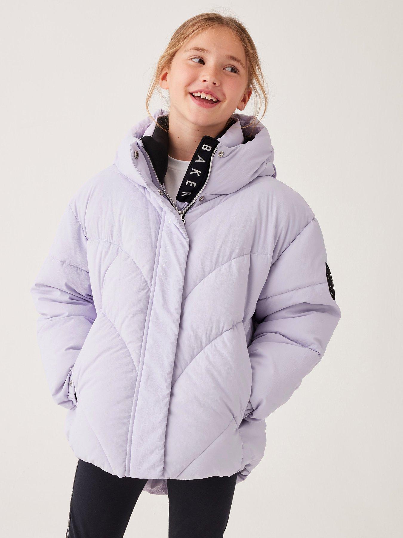 Ted Baker Baker By Ted Baker Older Girls Short Padded Coat Light Purple Very Ireland