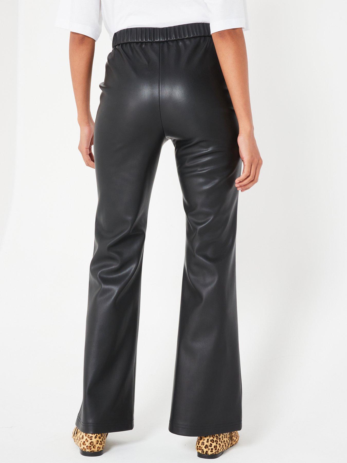 v-by-very-faux-leather-high-waist-flare-trousers-blackstillFront