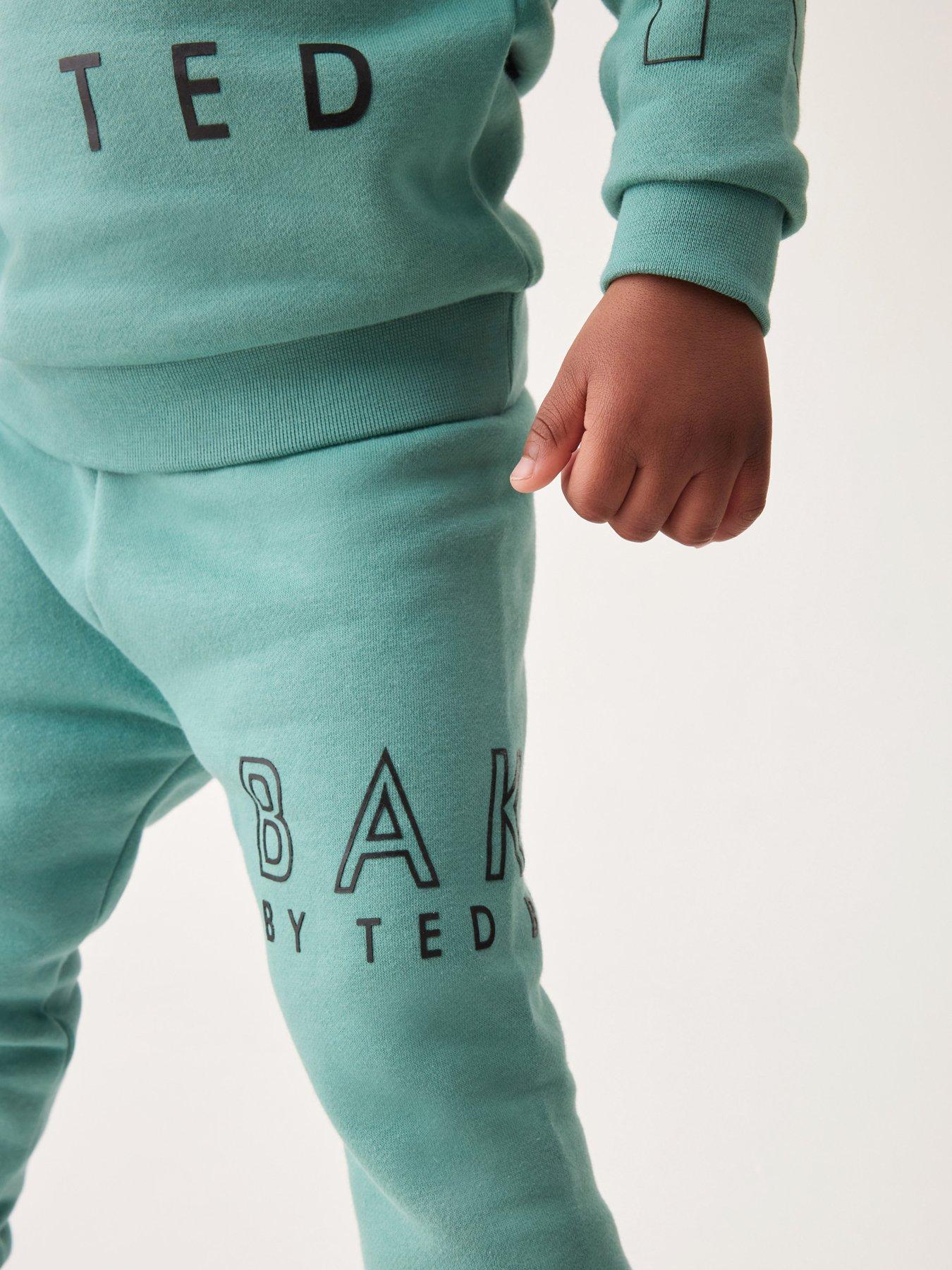 ted-baker-baker-by-ted-baker-toddler-boys-letter-sweat-jog-set-greenoutfit