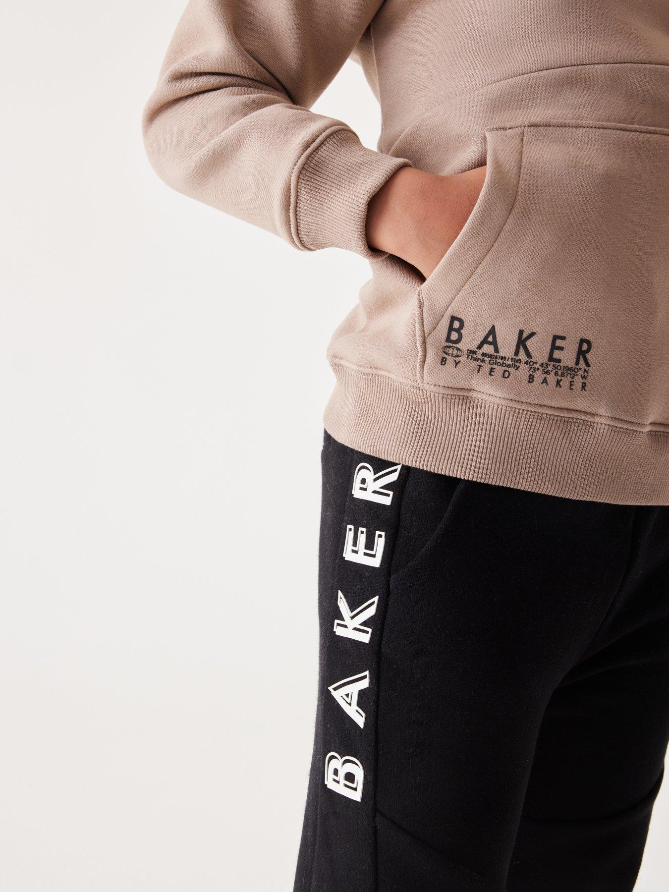 ted-baker-baker-by-ted-baker-older-boys-panel-hoodie-beigedetail