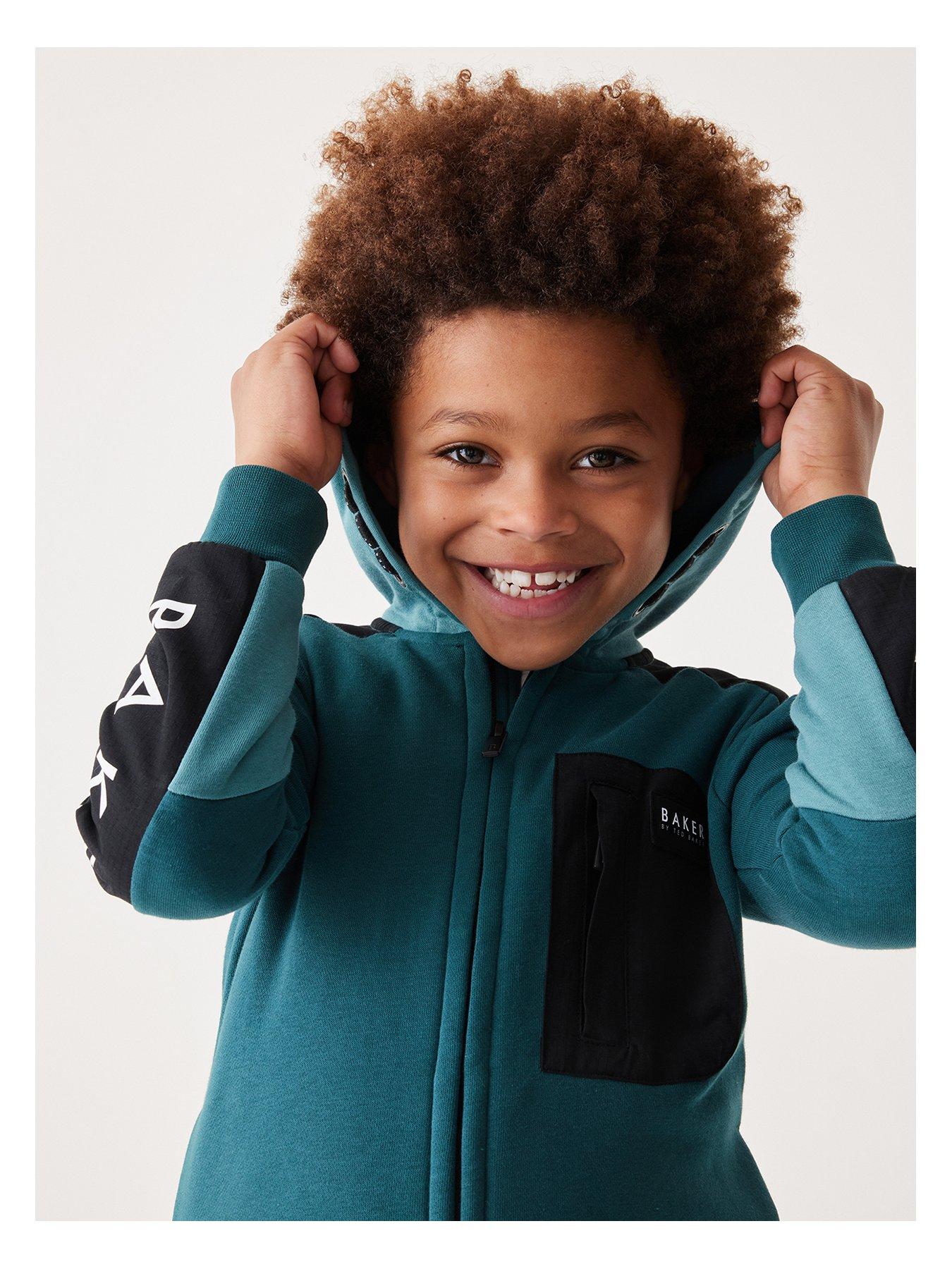 ted-baker-baker-by-ted-baker-older-boys-nbsppanel-zip-through-hoodiefront