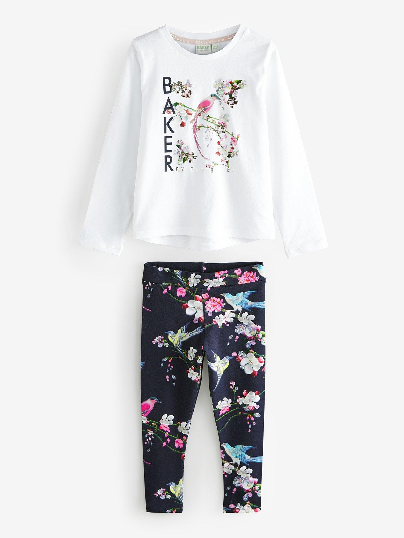 ted-baker-girls-trapped-graphic-top-and-legging-set-multifront