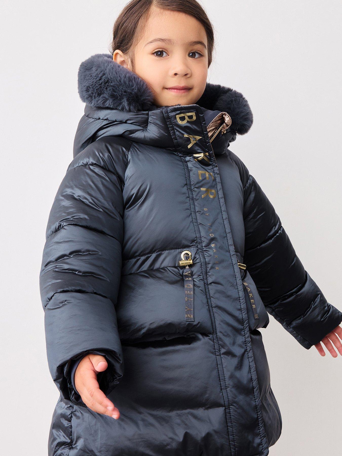 Baker By Ted Baker Younger Girls Pearl Padded Coat