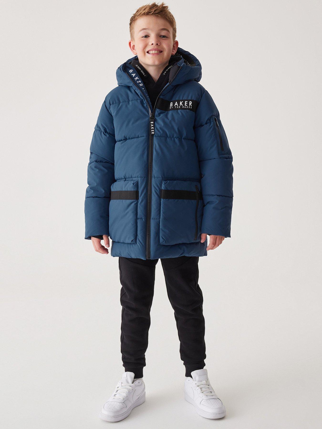 Ted baker parka boys on sale