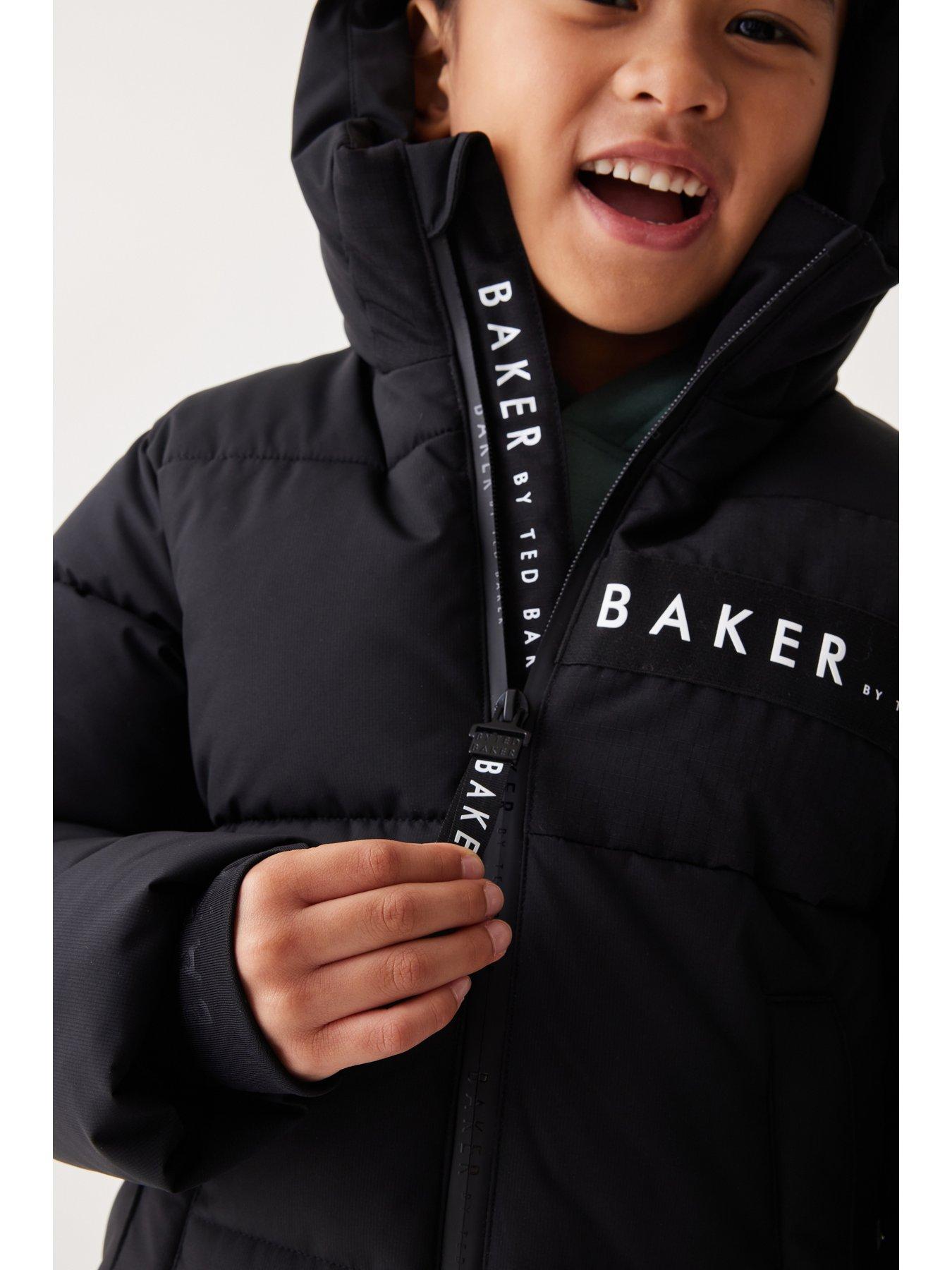 ted-baker-baker-by-ted-baker-black-padded-coatoutfit