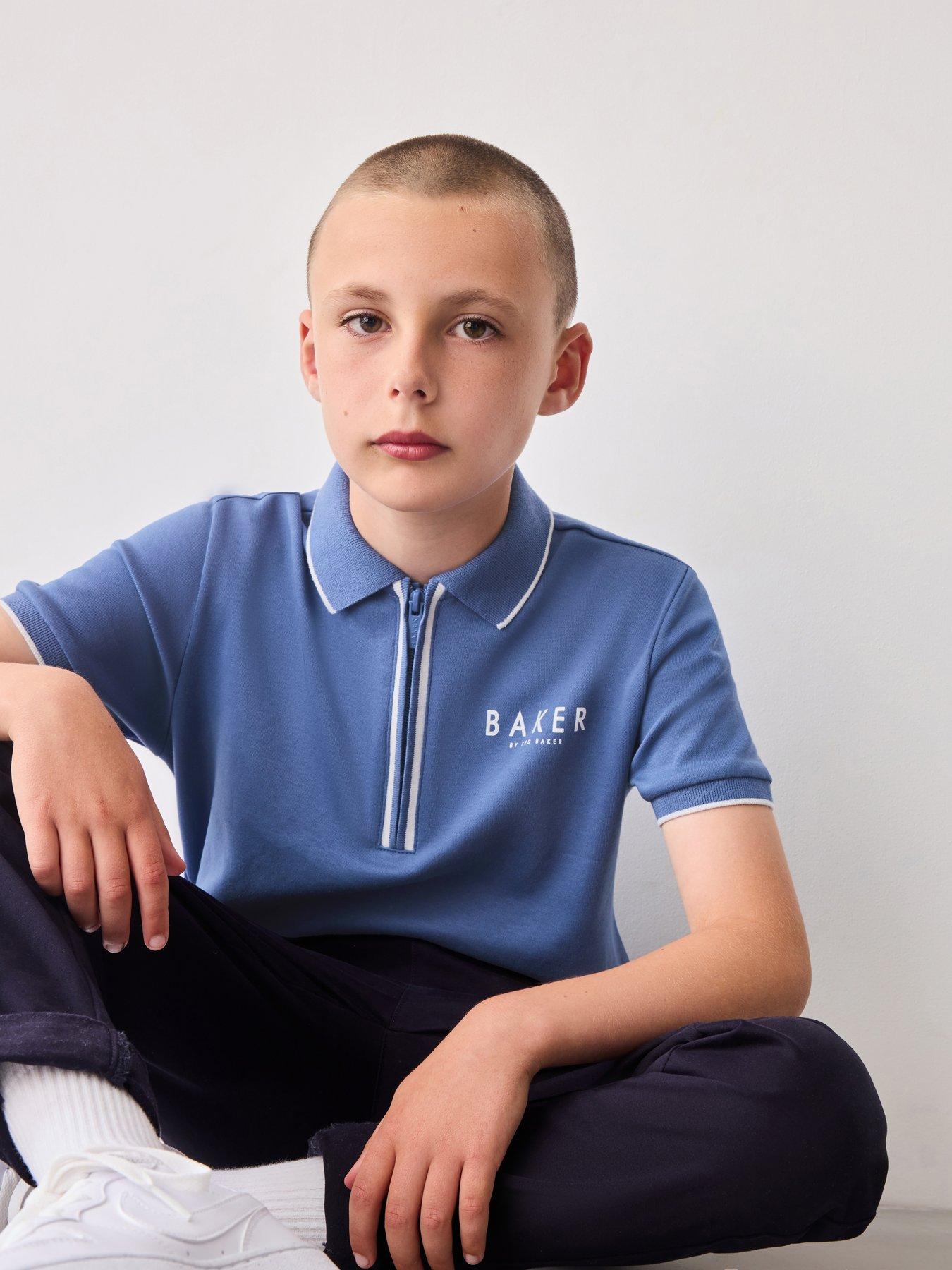 ted-baker-baker-by-ted-baker-boys-zip-polo-bluedetail