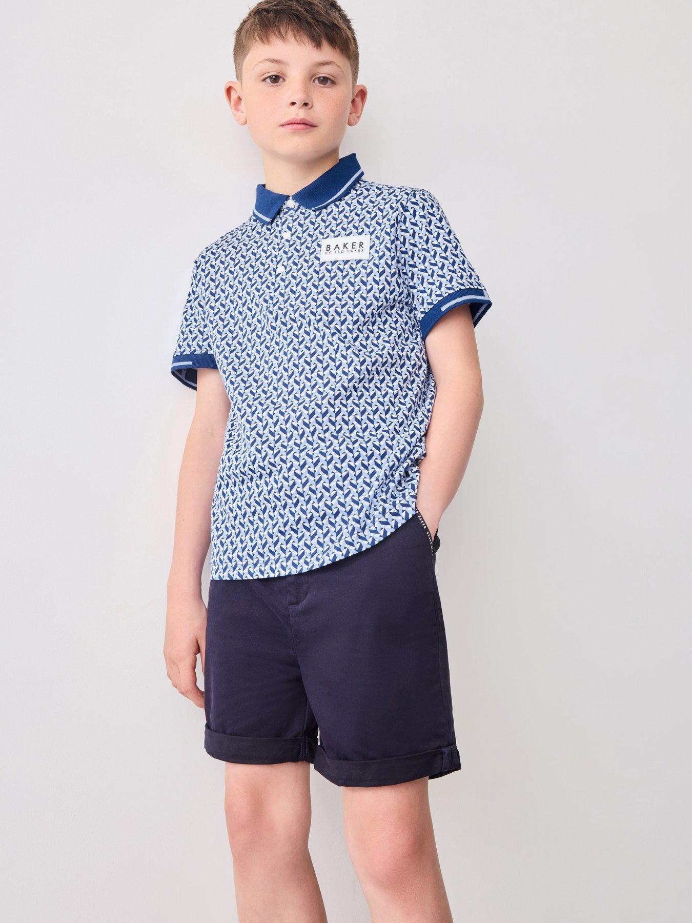 ted-baker-baker-by-ted-baker-boys-geo-polo-blue