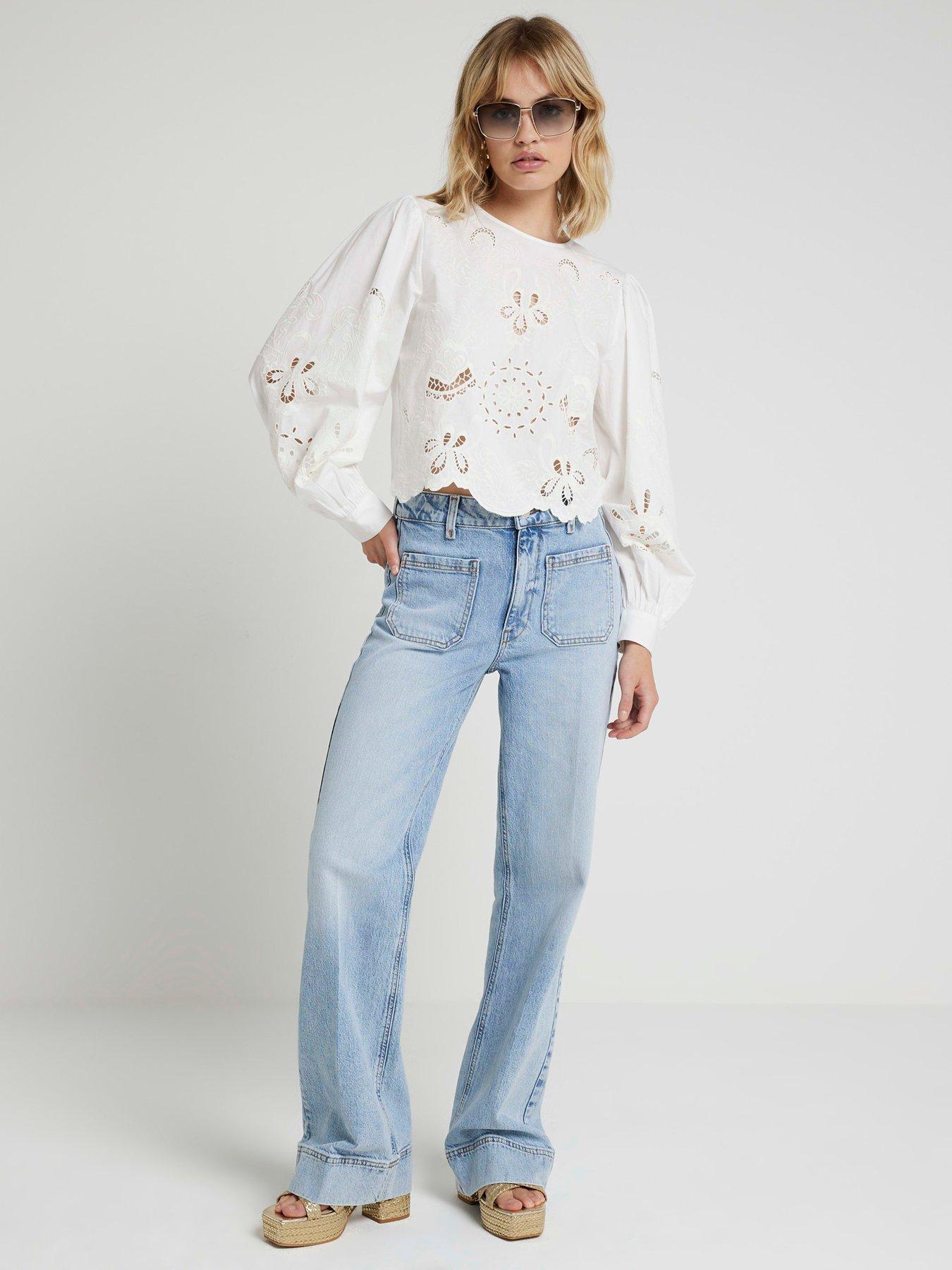 river-island-floral-cutwork-top-whiteback