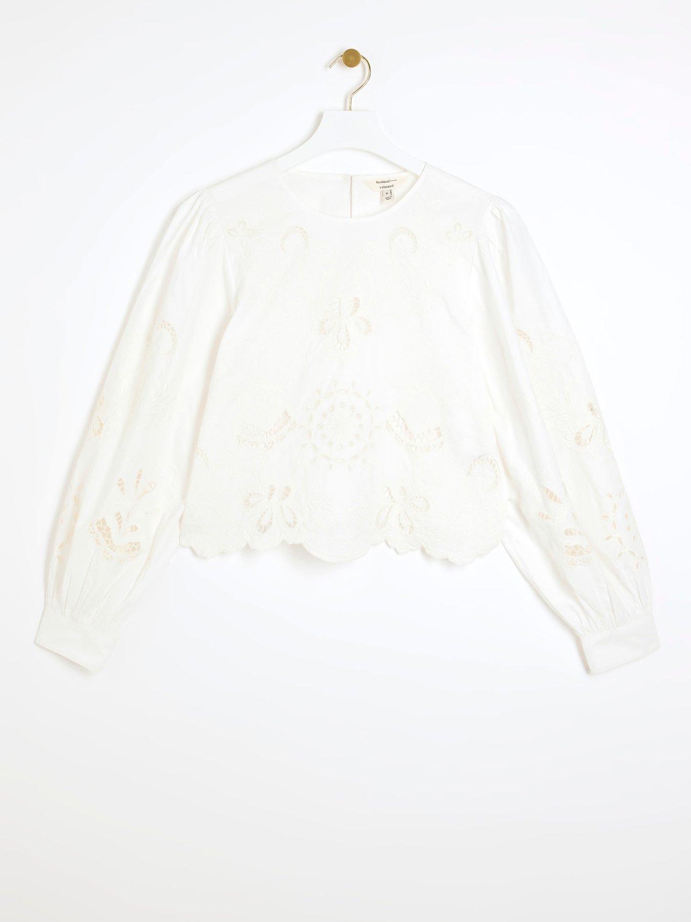 river-island-floral-cutwork-top-whitedetail