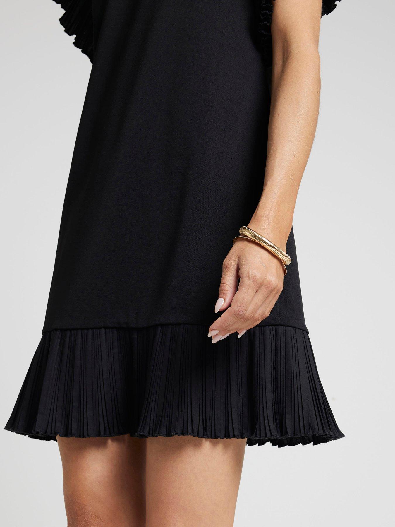 river-island-frilled-sleeve-t-shirt-dress-blackstillFront