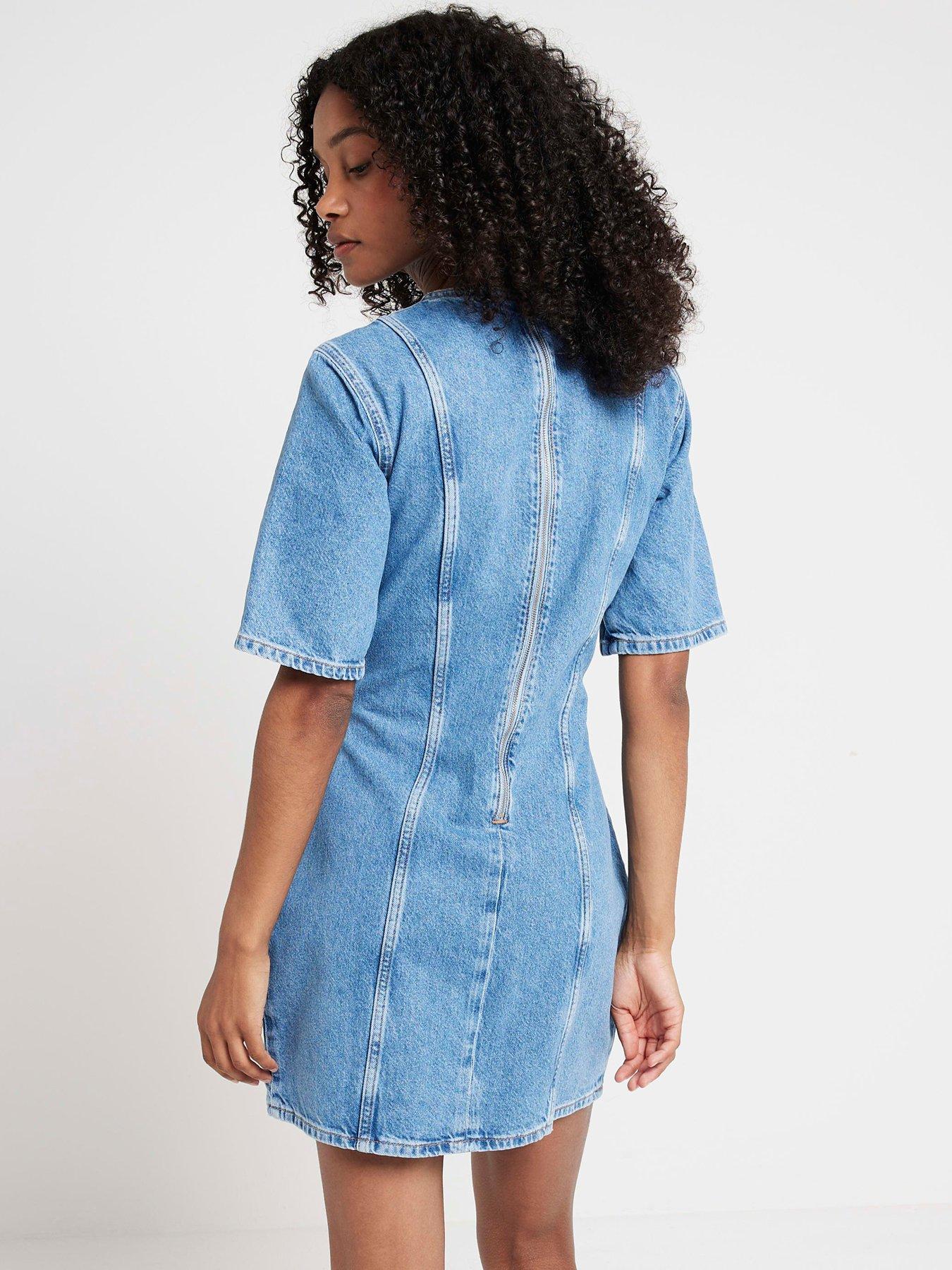 river-island-seam-detail-dress-medium-denim-bluestillFront