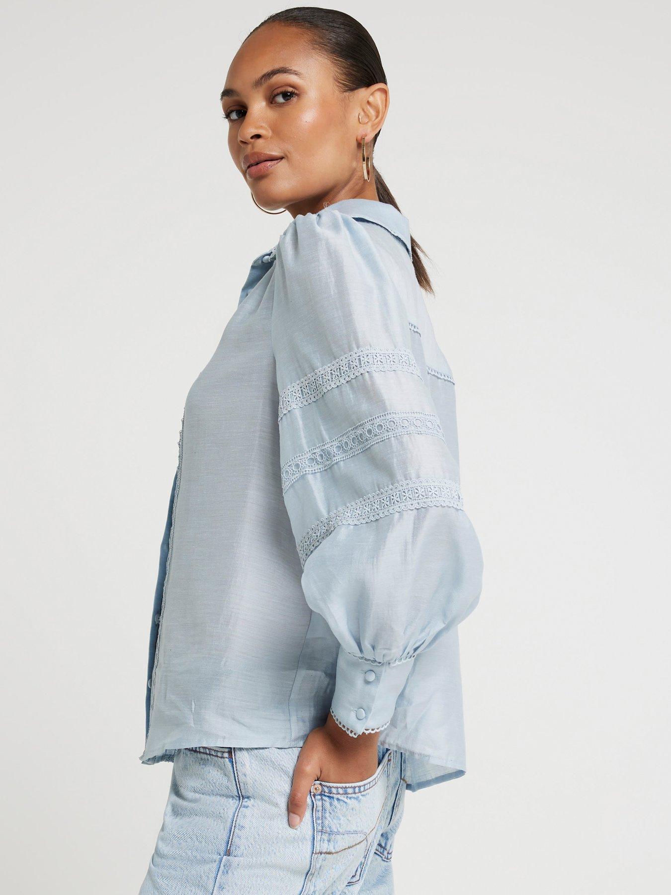 river-island-linen-lace-trim-shirt-bluestillFront