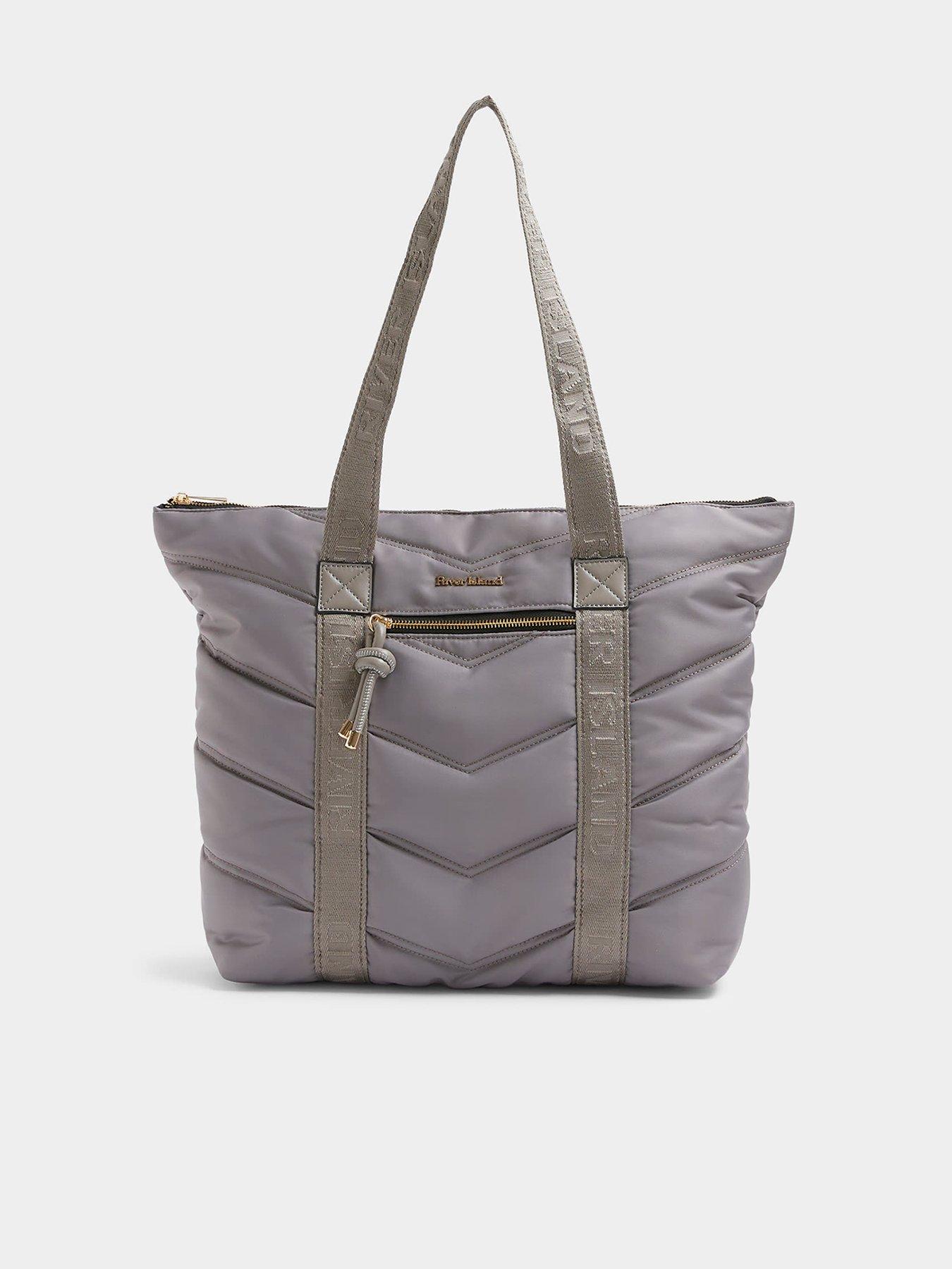 river-island-quilted-webbing-shopper-grey